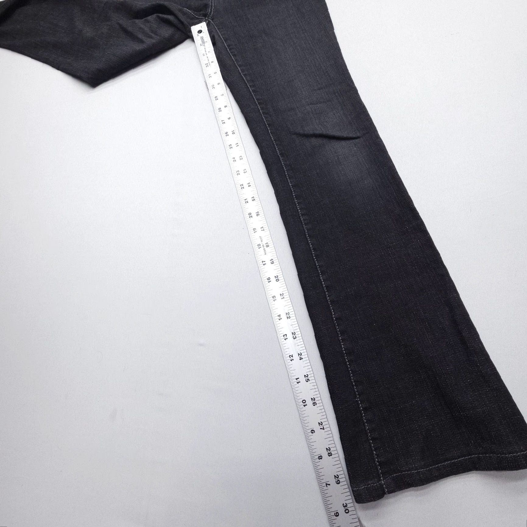 Eileen Fisher Eileen Fisher Slim Straight Jeans Womens Size 2 Black Low Rise Organic Cotton Size 26" / US 2 / IT 38 - 5 Thumbnail