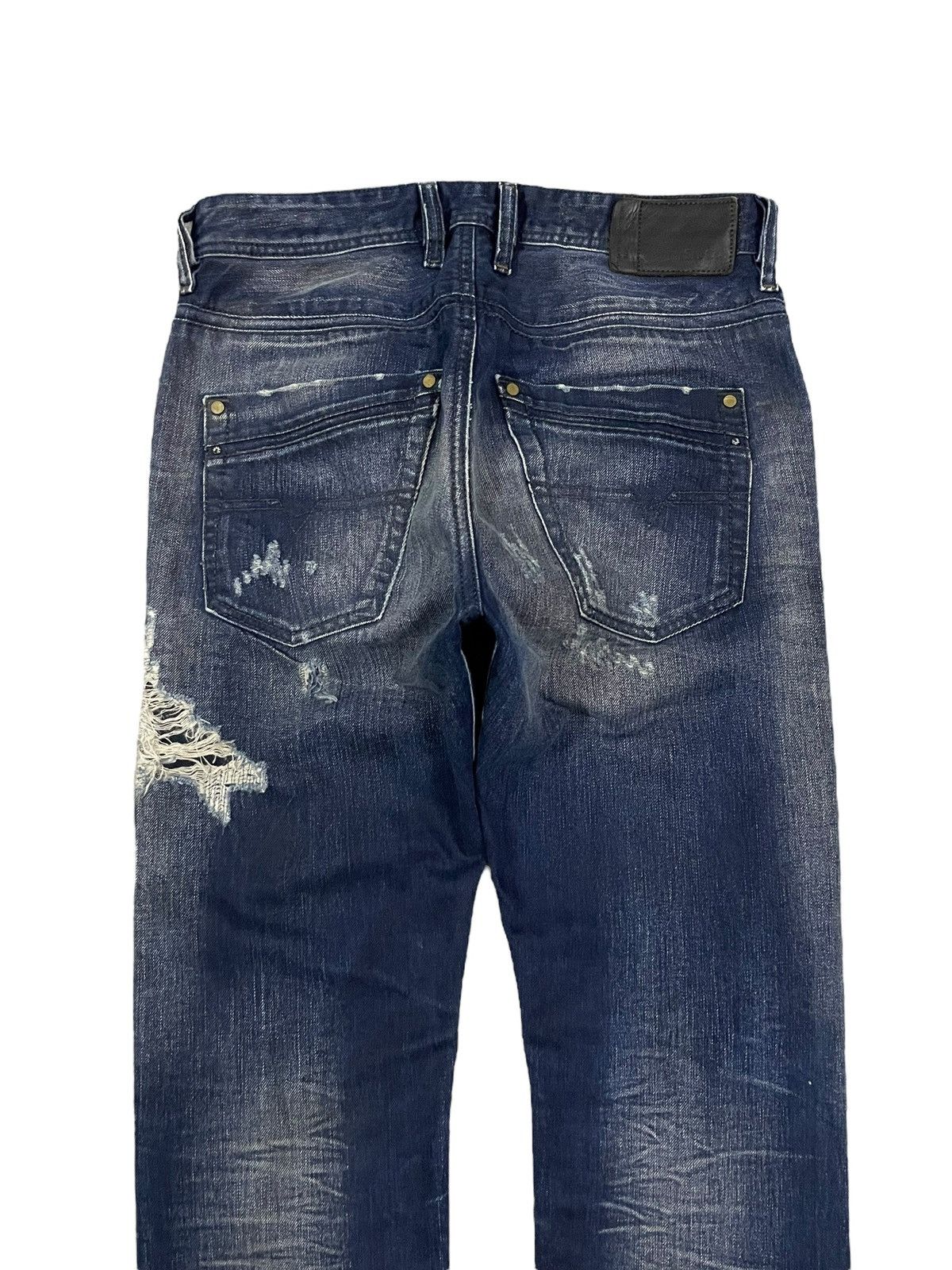 Diesel Vintage Diesel Denim Edit Blue Wash Distressed Style Jeans Size US 30 / EU 46 - 9 Thumbnail