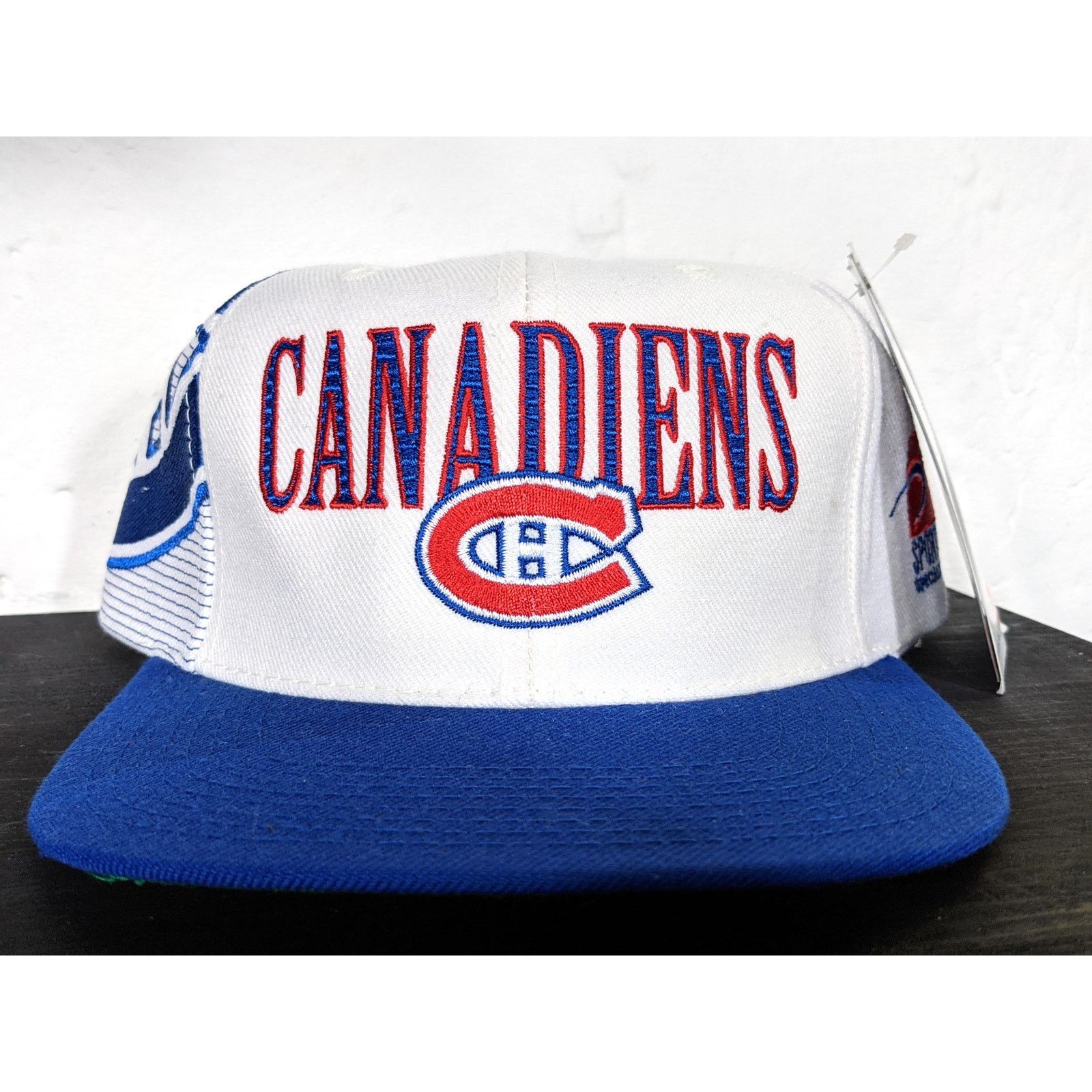 NHL × Sports Specialties NEW Montreal Canadiens 90s LASER snapback NHL hockey vintage Size ONE SIZE - 1 Thumbnail