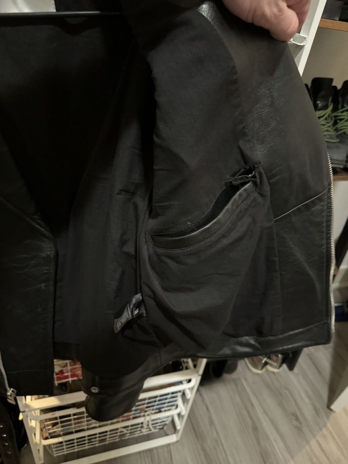 Alessandrini New York Leather Jacket M Retail $1k Size US M / EU 48-50 / 2 - 11 Thumbnail