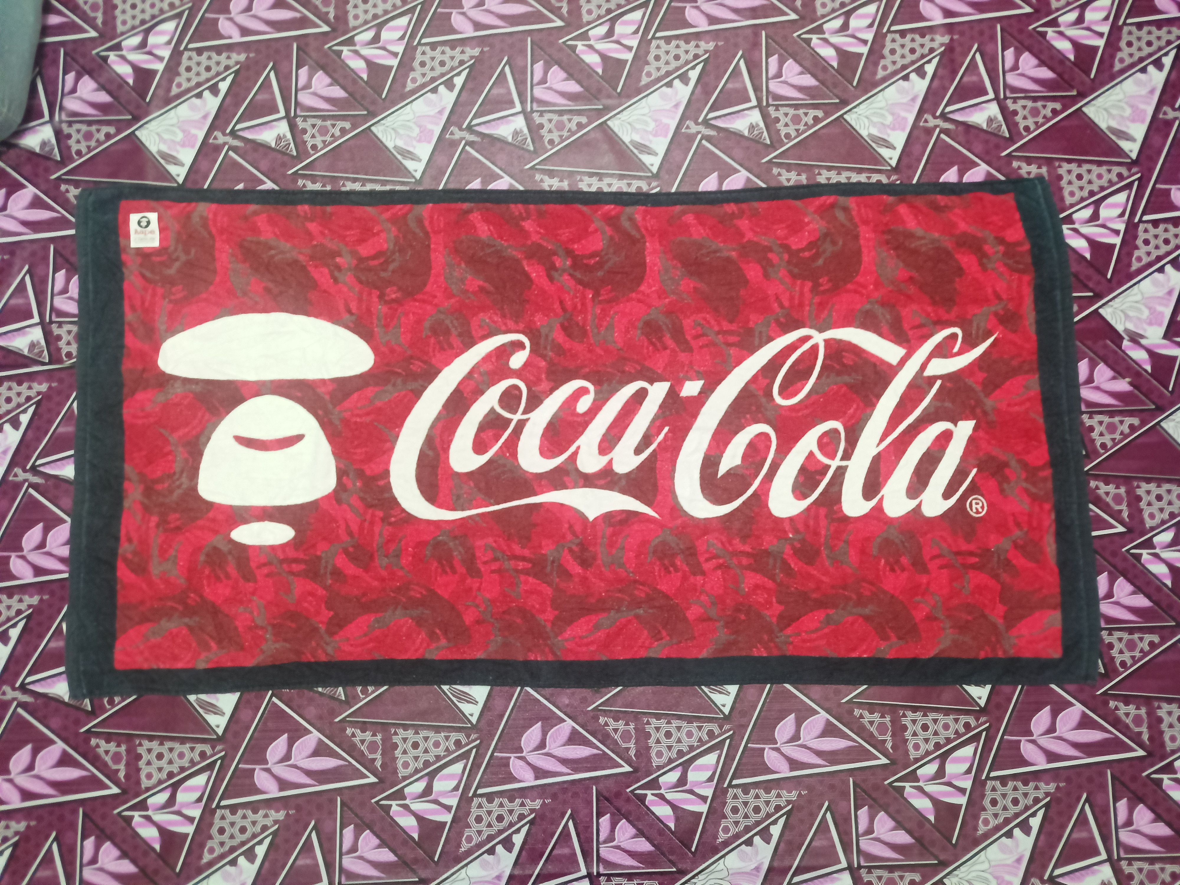 Aape Aape X Coca Cola Shower Towel product by a bathing ape Size ONE SIZE - 1 Thumbnail