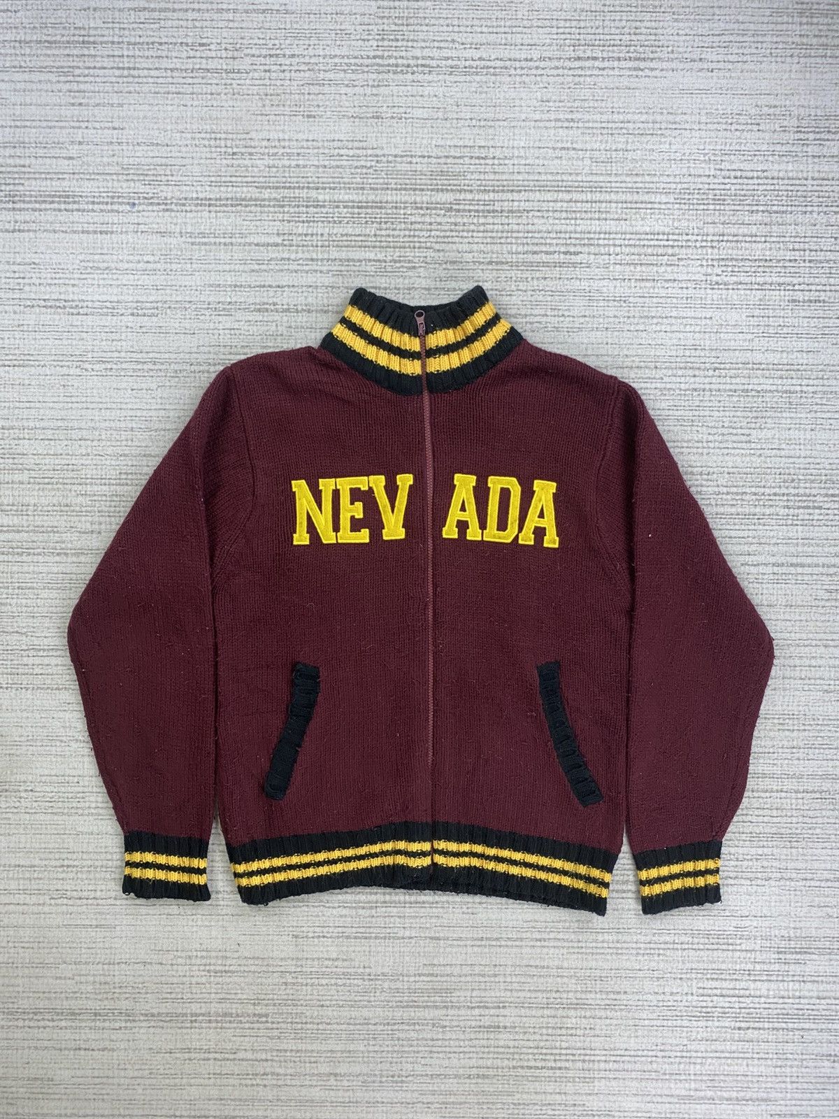 Designer × Japanese Brand × Vintage Vintage 90s Willpip Big Logo Spellout Varsity Jacket Size US M / EU 48-50 / 2 - 1 Thumbnail