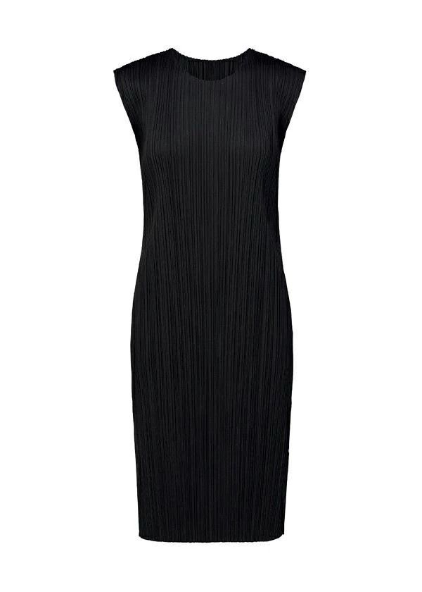 Issey Miyake Issey Miyake size:3 Black pleated dress Size XS / US 0-2 / IT 36-38 - 1 Thumbnail