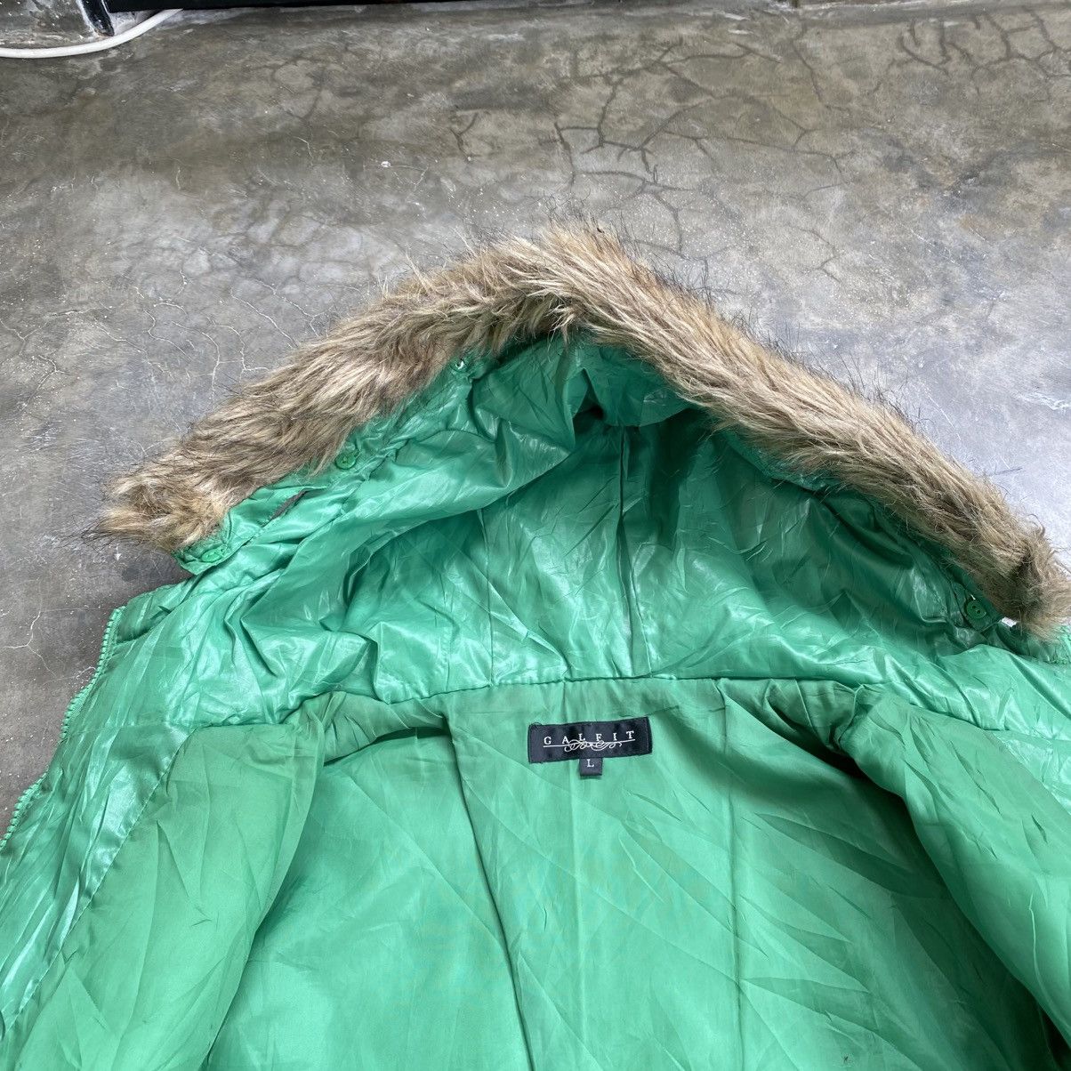 Japanese Brand 2000s Galfit Y2K Style Fur Hoodie Jacket Size US L / EU 52-54 / 3 - 11 Thumbnail