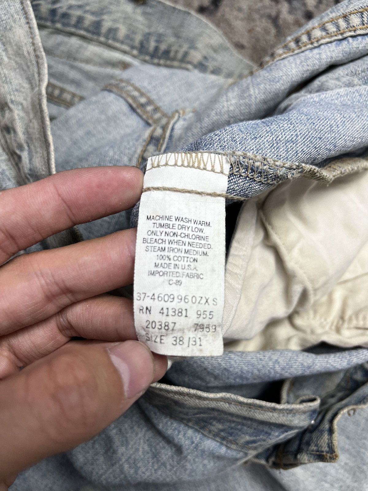 Levi's × RRL Ralph Lauren × Vintage double RL ralph lauren short jeans pant Size US 38 / EU 54 - 9 Thumbnail