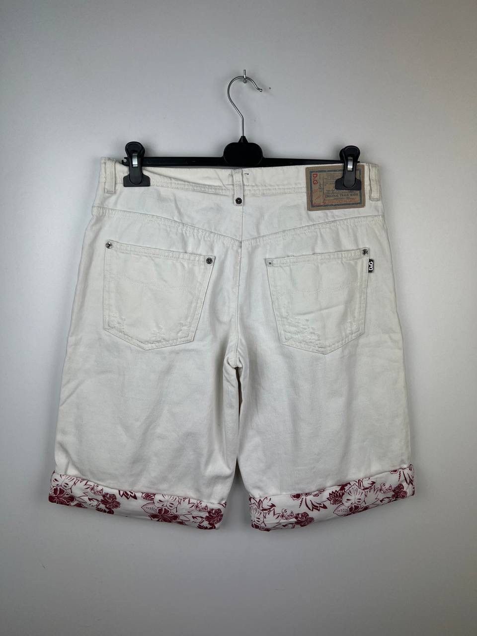 Dolce & Gabbana Dolce Gabbana flowers luxury denim shorts size 31 Size US 31 - 2 Thumbnail