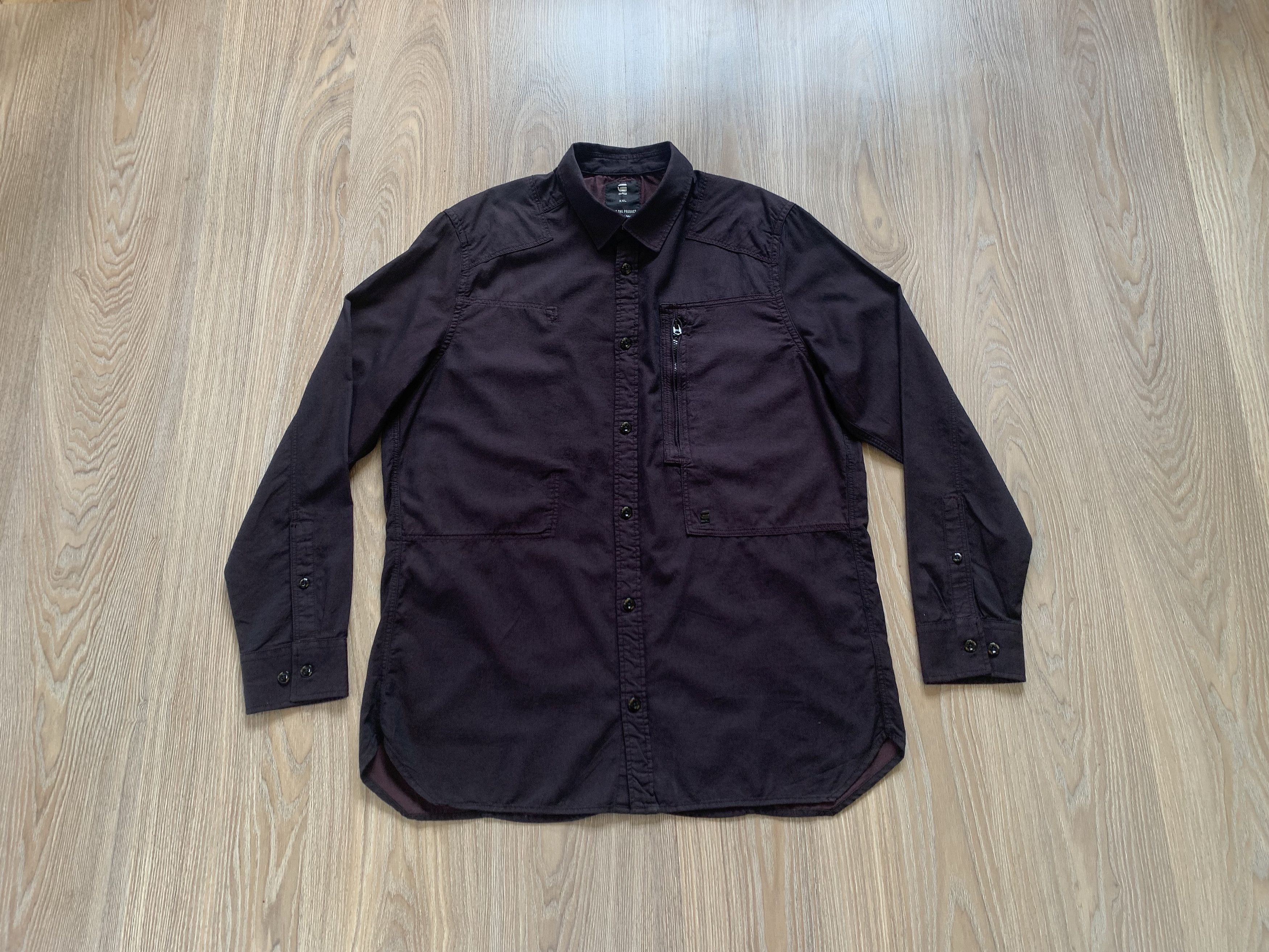 G-Star Vintage G-Star Raw Long Sleeve Shirt Size US XXL / EU 58 / 5 - 1 Thumbnail