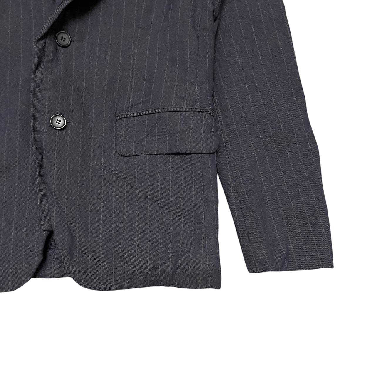 Comme des Garcons Homme Deux AD2016 Comme Des Garcons Homme Deux Striped Balzer Jacket Size US XS / EU 42 / 0 - 4 Thumbnail