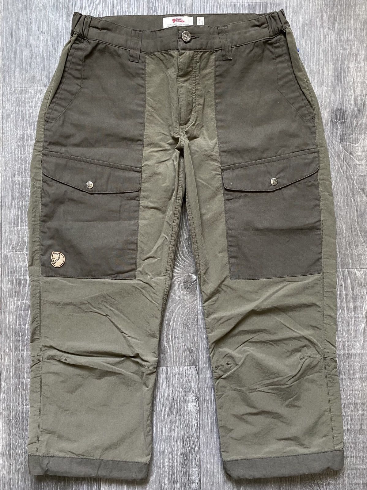 Fjallraven Women’s Fjallraven Abisko Hybrid Knickers Shortened Trousers Size 29" - 3 Thumbnail