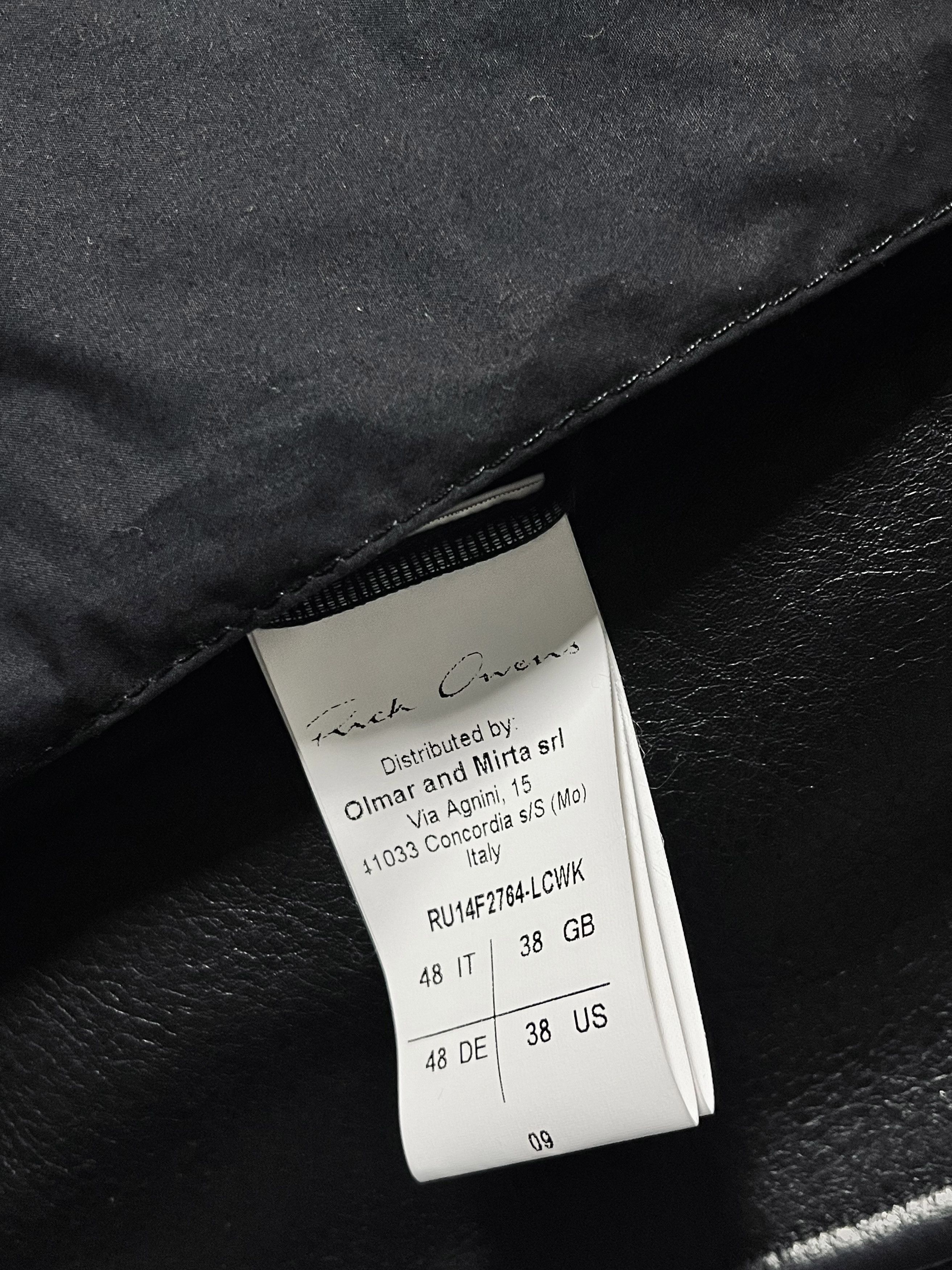 Rick Owens Rick Owens Stooges Leather Jacket Size US M / EU 48-50 / 2 - 4 Thumbnail