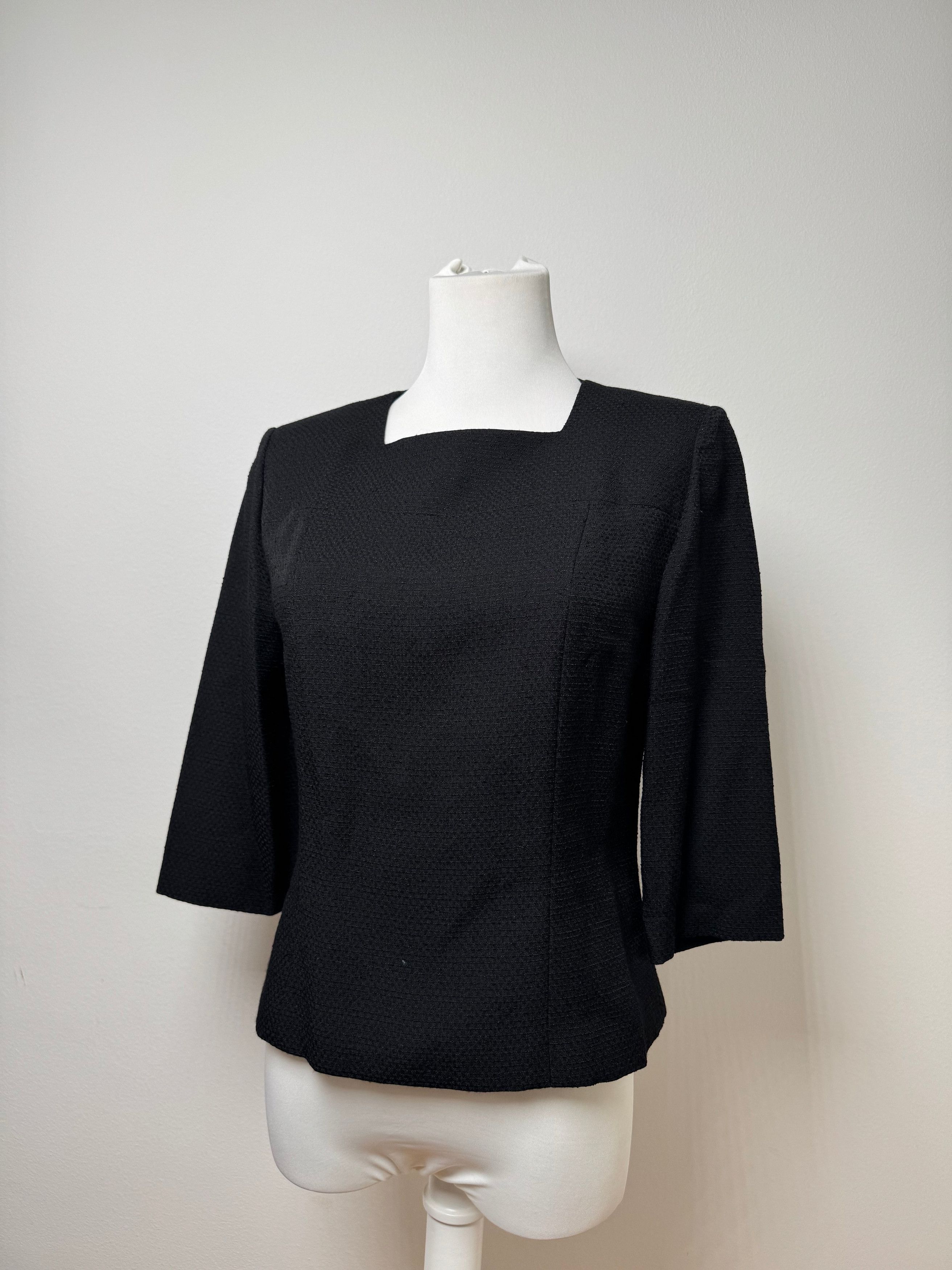 Givenchy Vintage Wool Coat black Size XS / US 0-2 / IT 36-38 - 1 Thumbnail