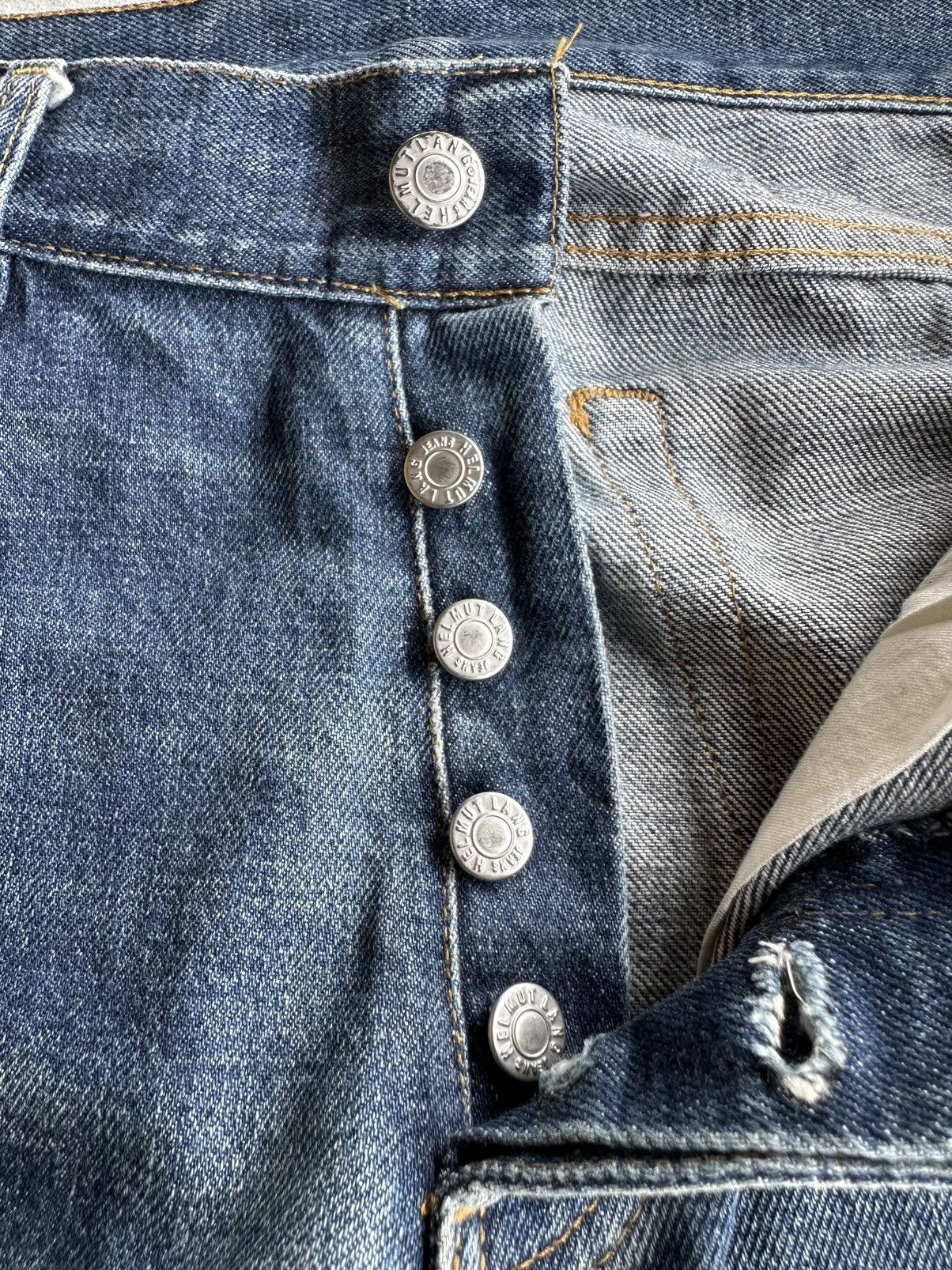 Helmut Lang STEALS 🔥🔥 Vintage HELMUT LANG Jeans 1990’s RARE Denim Pants Size US 30 / EU 46 - 11 Thumbnail