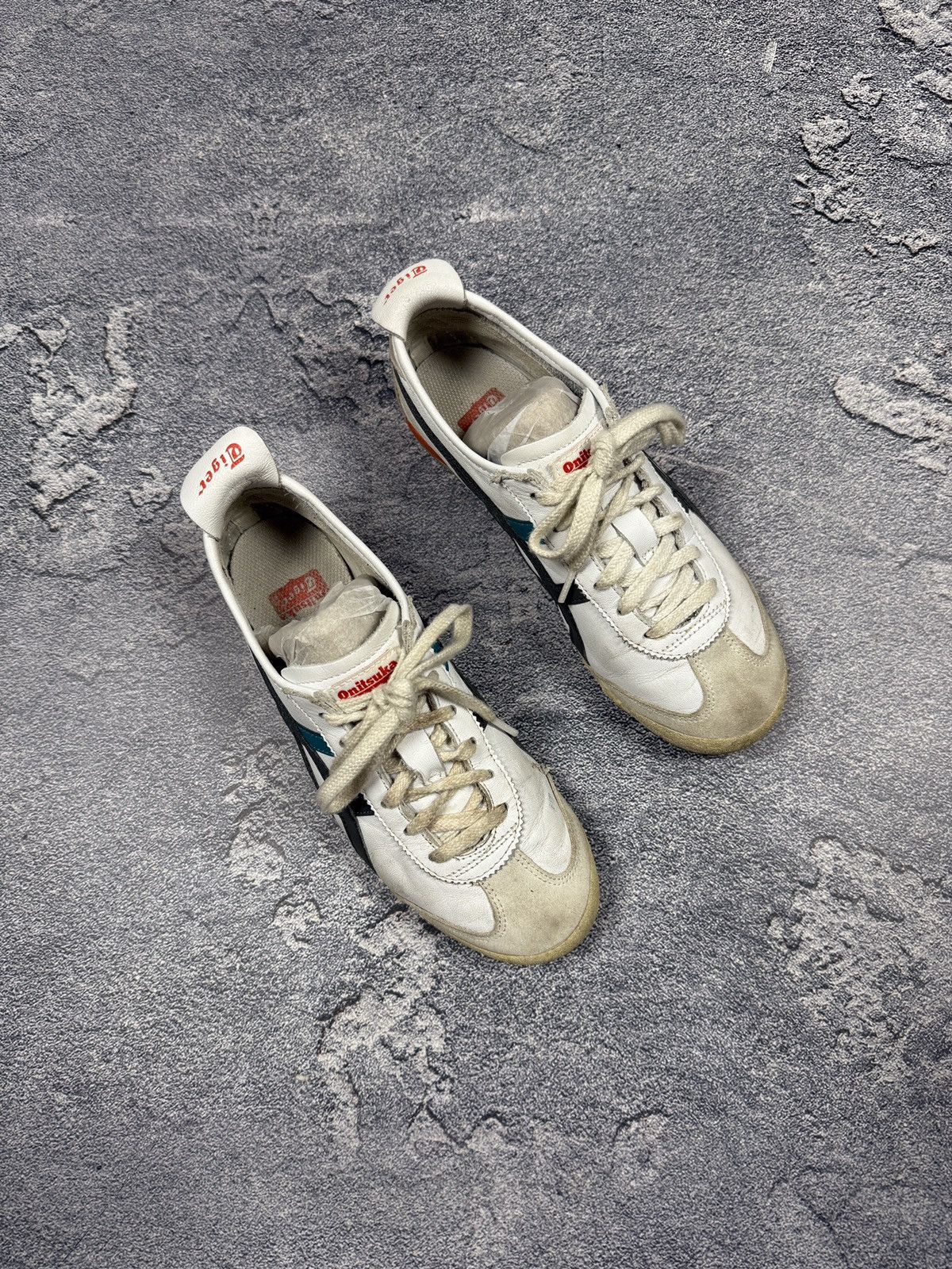 Asics × Onitsuka Tiger × Vintage Vintage Asics Onitsuka Tiger Mexico 66 Leather Sneakers Size US 5.5 / EU 38 - 3 Thumbnail