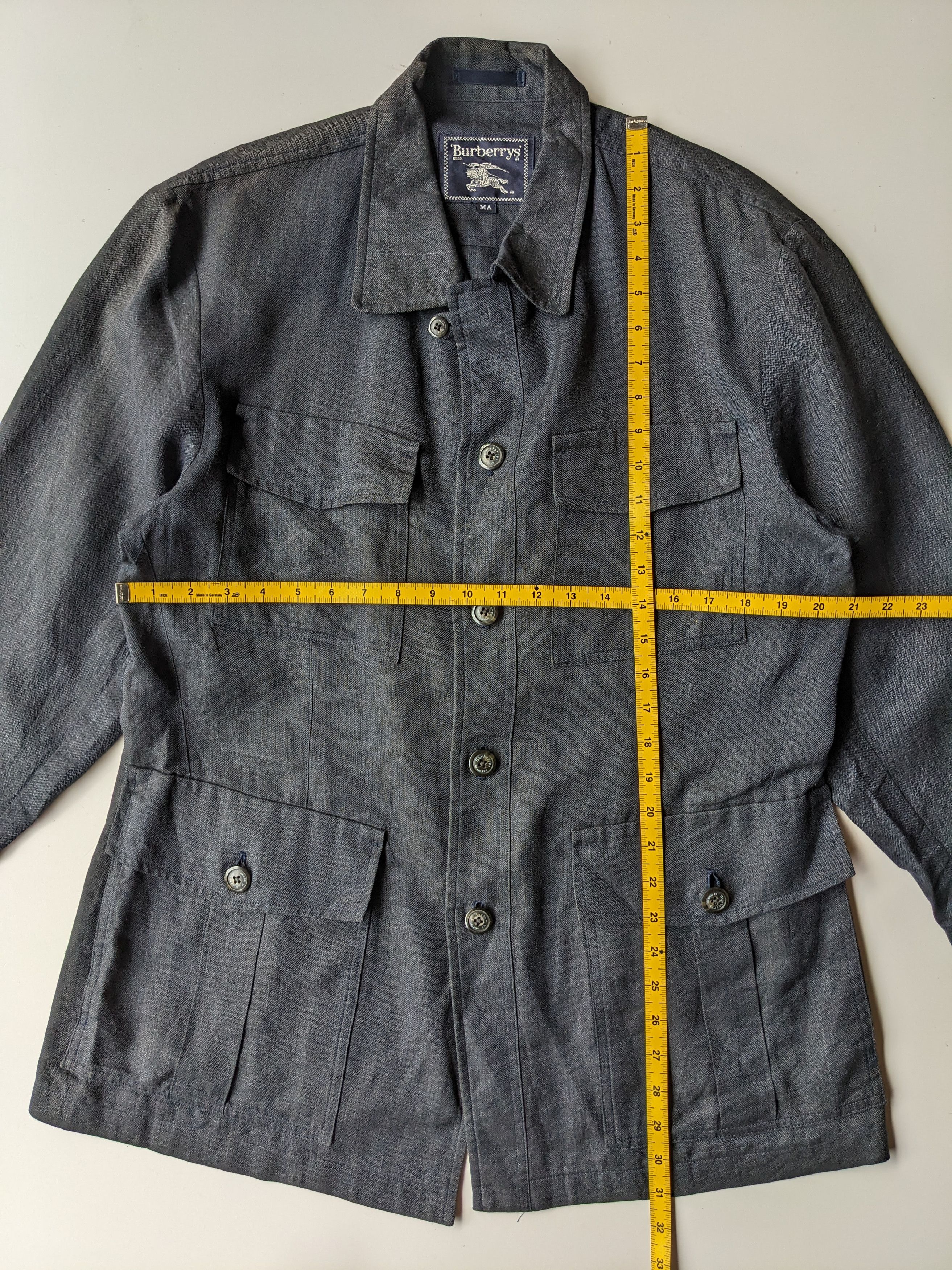 Burberry Vintage Burberrys blazer Size 38R - 6 Thumbnail