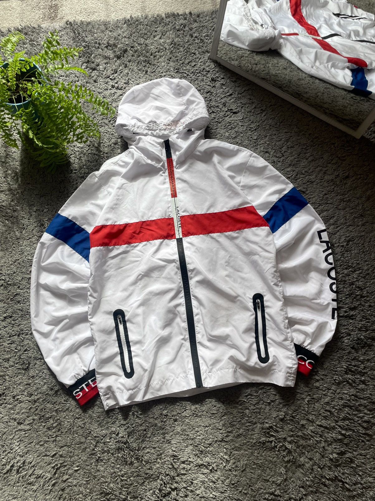 Lacoste × Vintage 00s Lacoste Light Jacket Streetwear Vintage Big Logo Rare Size US M / EU 48-50 / 2 - 9 Thumbnail