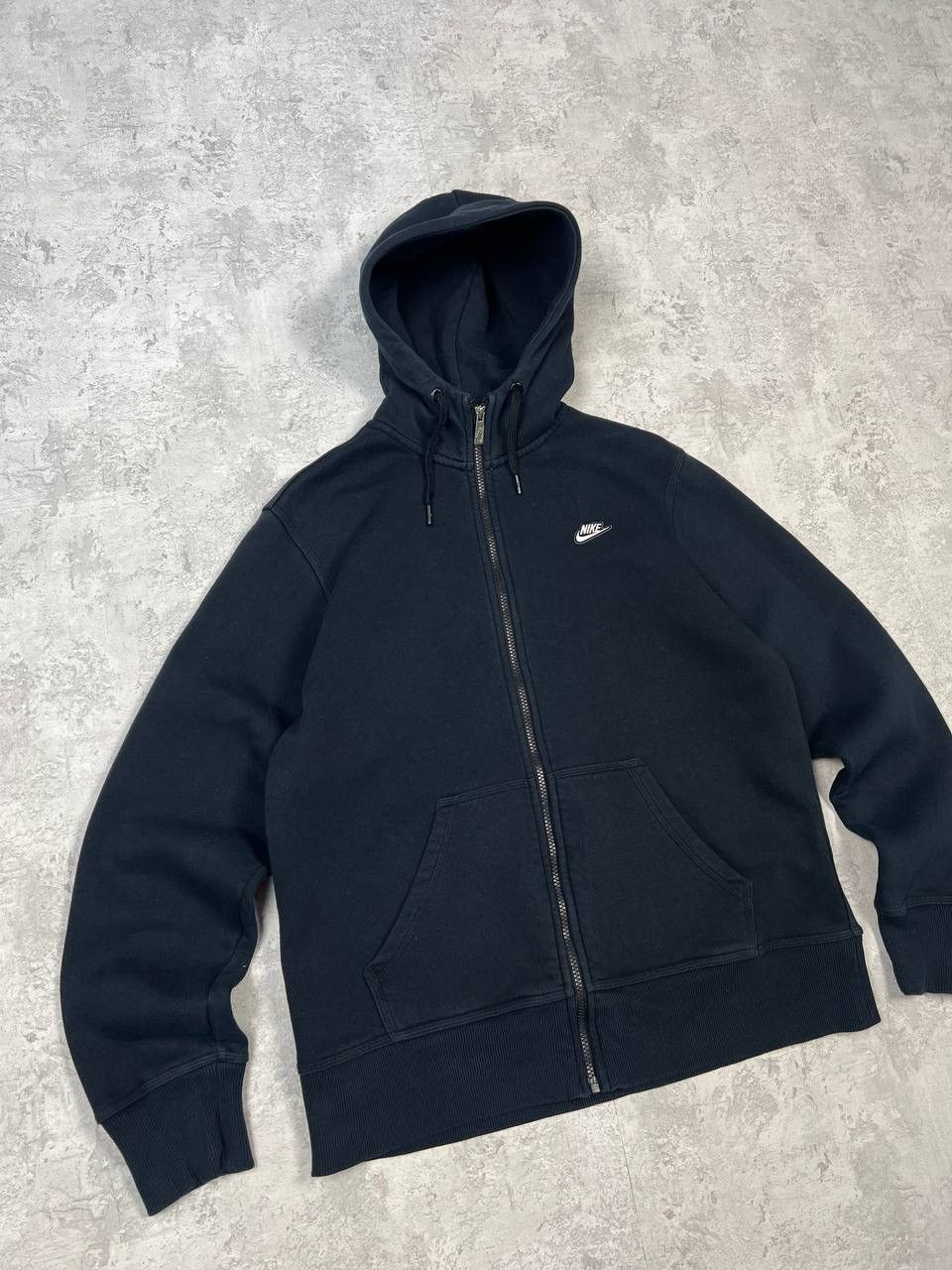 Nike Vintage Nike Zip Hoodie Sweatshirt Size US L / EU 52-54 / 3 - 2 Thumbnail