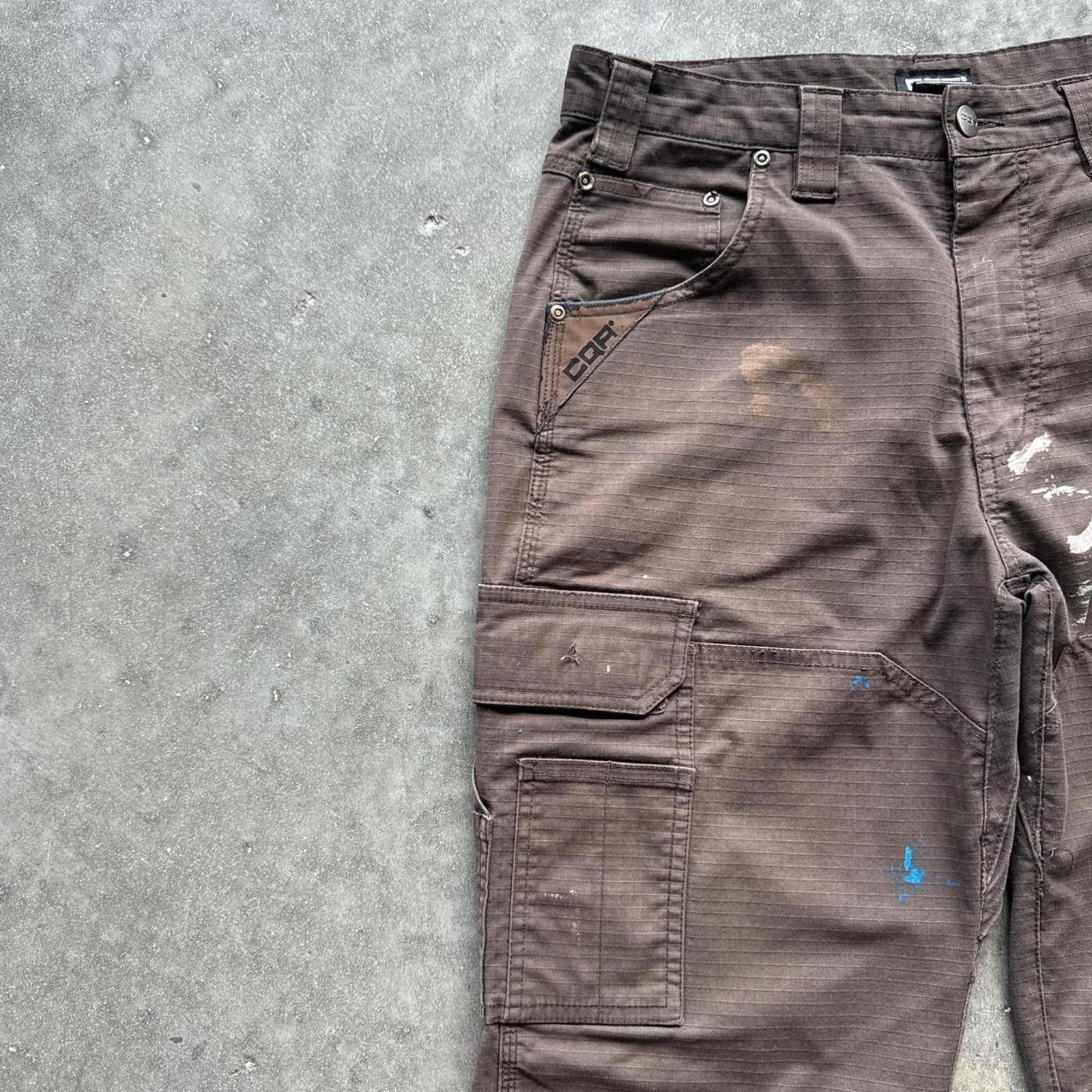 Carhartt CQR Tactical Utility Brown Cargo Pants Size US 30 / EU 46 - 5 Thumbnail