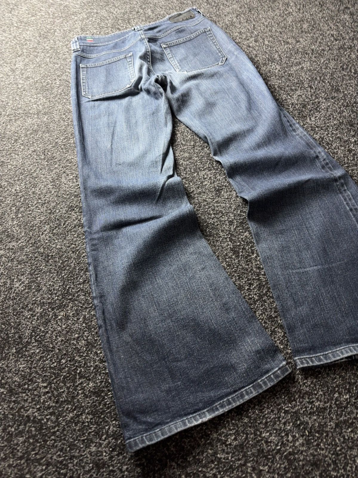 Diesel Luxury 00s Diesel FLUZI Flare Bootcut Jeans Y2K Denim Fade Size 30" / US 8 / IT 44 - 15 Thumbnail