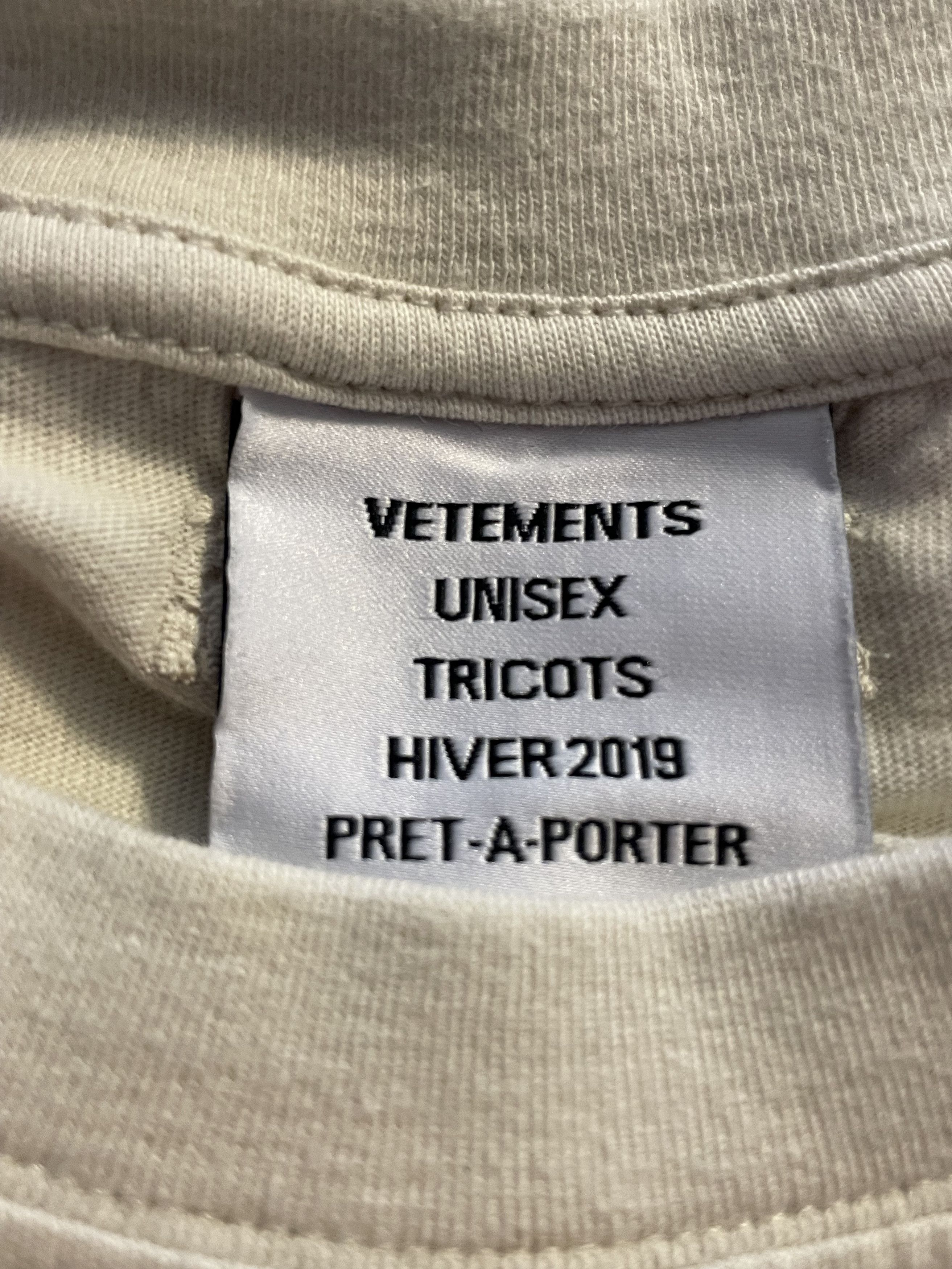 Vetements Vetements Sunday Cloud Tee Size US S / EU 44-46 / 1 - 5 Thumbnail