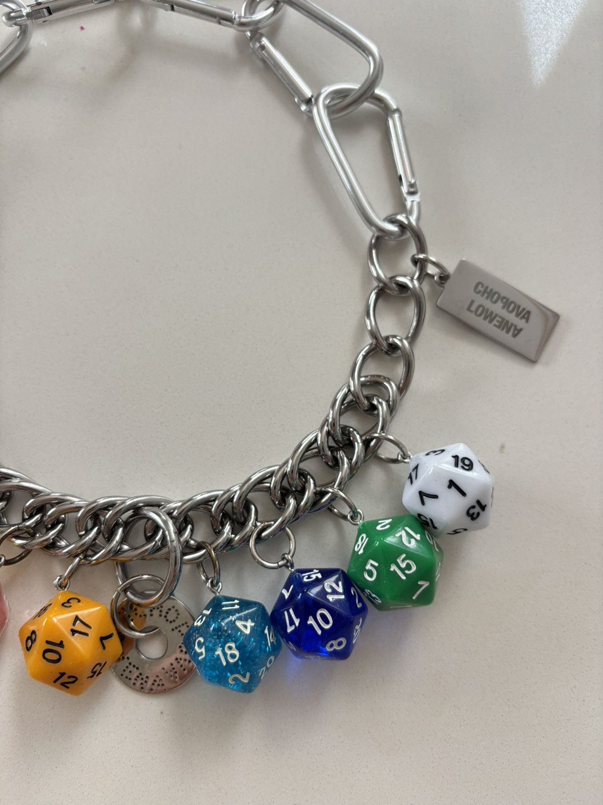 Chopova Lowena Roll the dice Necklace Size ONE SIZE - 2 Thumbnail