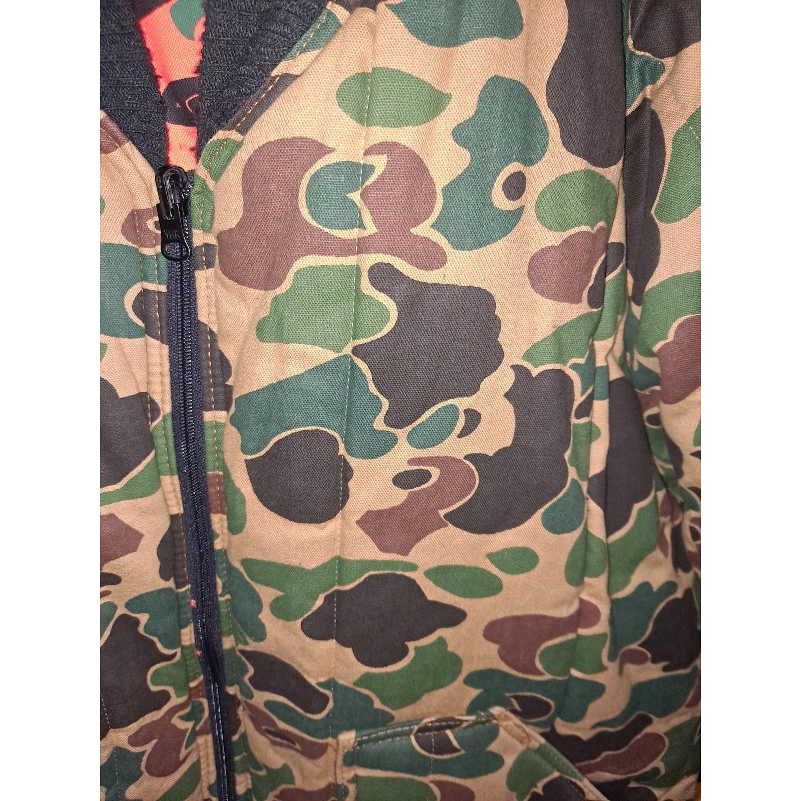 Other Reversible Camouflage Orange 1 Side and Green on Other Side Size US L / EU 52-54 / 3 - 3 Thumbnail