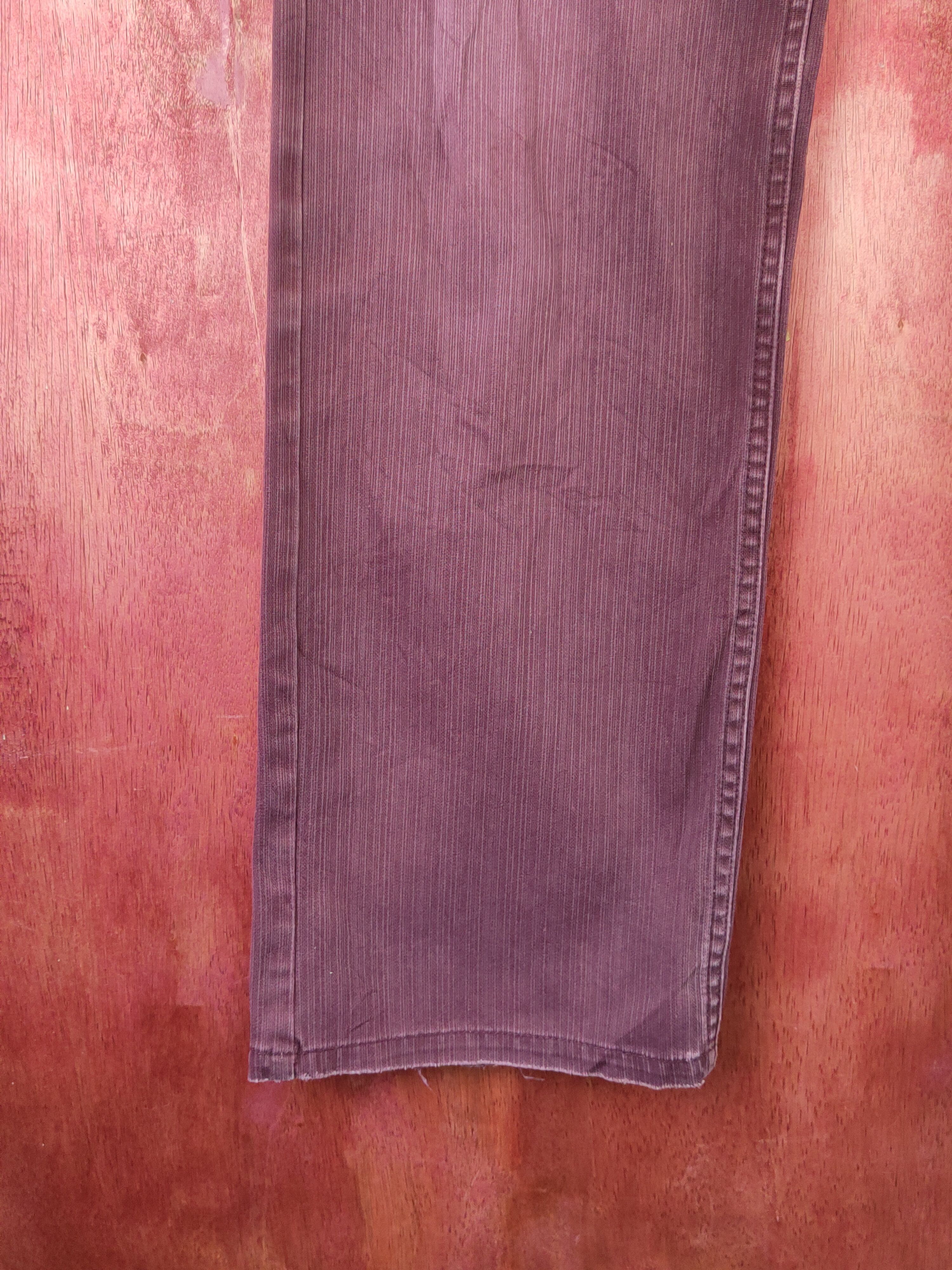 Japanese Brand Klein Plus Homme Purple Faded Multipocket Jeans #S1760 Size 33" - 4 Thumbnail