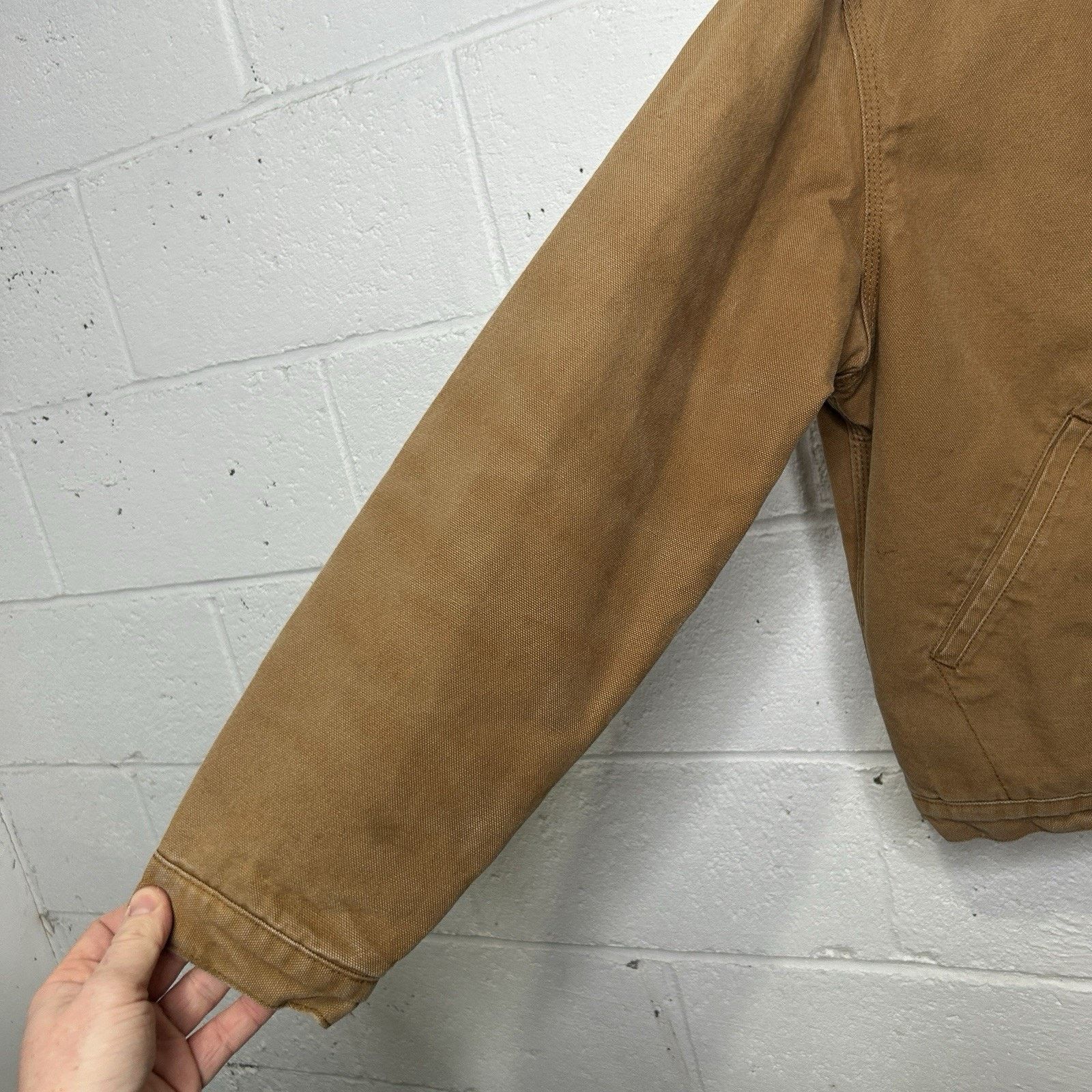 Vintage Dickies Blanket-Lined Canvas Detroit Jacket “Brown”