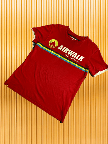 Airwalk × Vintage Vintage 90s Airwalk Skateboards T Shirt Tee Skull Rare Y2K Size US L / EU 52-54 / 3 - 1 Thumbnail