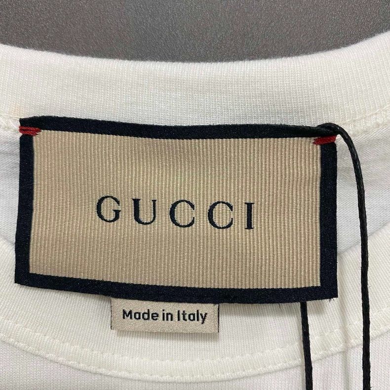 Gucci GUCCI Logo Short Sleeve TShirt-2505 Size L / US 10 / IT 46 - 5 Thumbnail