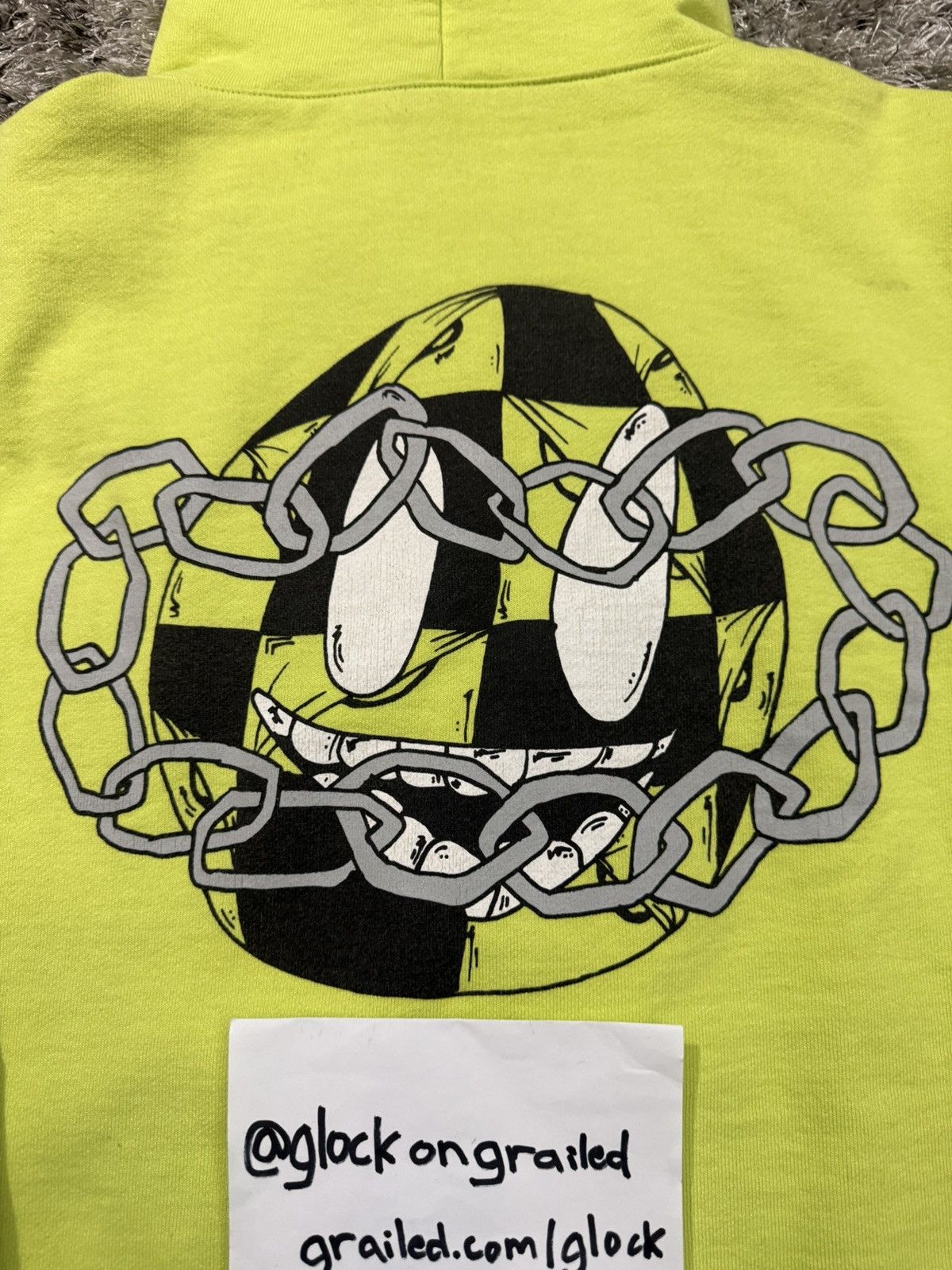Chrome Hearts Chrome Hearts Matty Boy Link Lime Green Hoodie Size Small Size US S / EU 44-46 / 1 - 13 Thumbnail