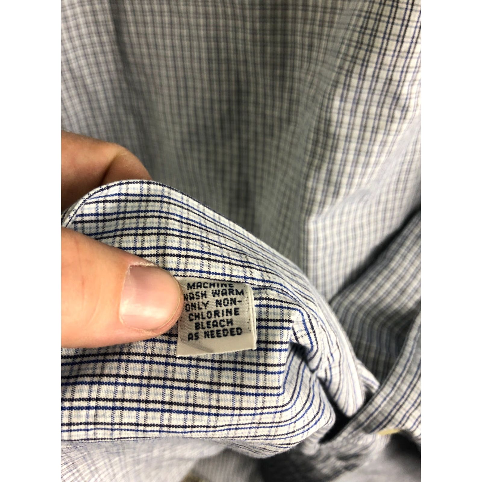 Polo Ralph Lauren Polo Ralph Lauren Lowell Sport Shirt XL Mens Blue Plaid Long Sleeve Spread Collar Button-Up Size US XL / EU 56 / 4 - 7 Thumbnail