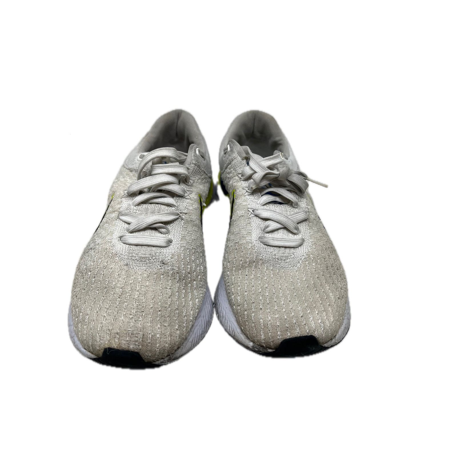 Nike Nike React Infinity Run Flyknit 3 Prem White Volt Racer Blue Size US 9 / EU 42 - 1 Thumbnail