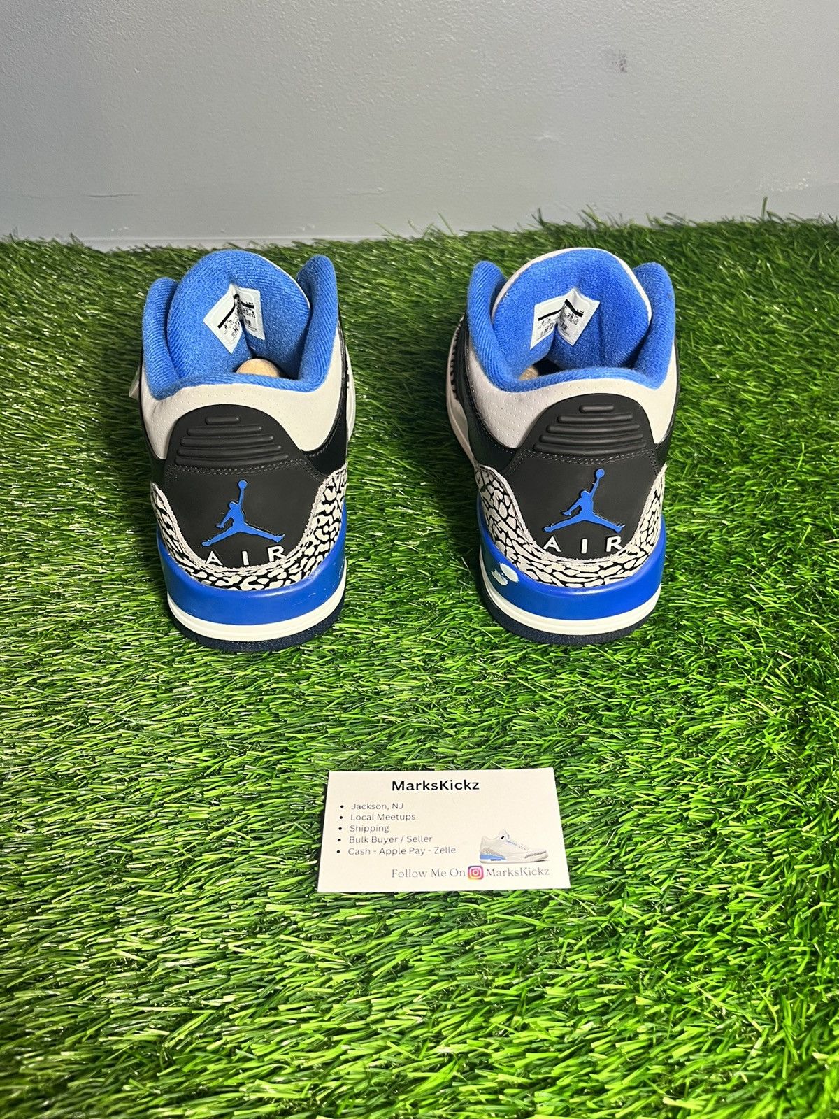 Jordan Brand × Nike jordan 3 sport blue size 8.5 Size US 8.5 / EU 41-42 - 3 Thumbnail