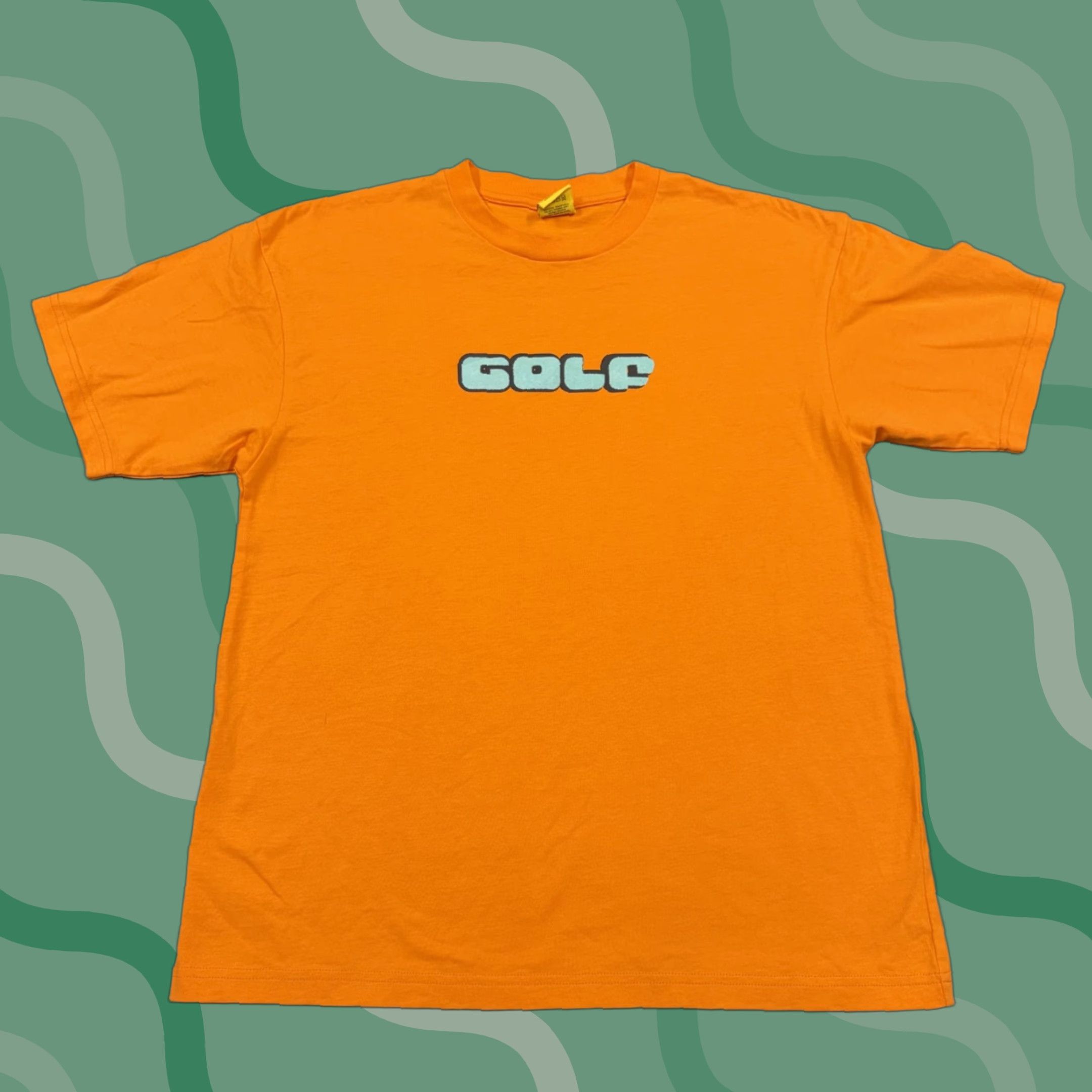 Golf Wang GOLF Shirt Mens M Orange Logo Graphic Tee Streetwear Casual Size US M / EU 48-50 / 2 - 1 Thumbnail