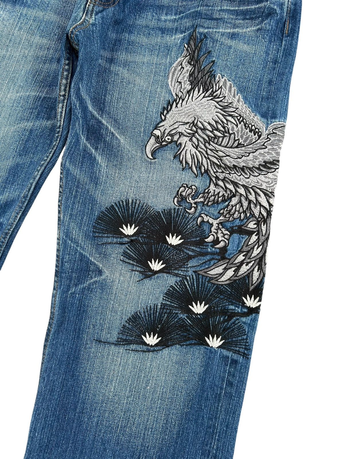 Kapital Karakuri Tamashii Inspired Japanese Brand Vintage Denim Jean Size US 34 / EU 50 - 3 Thumbnail