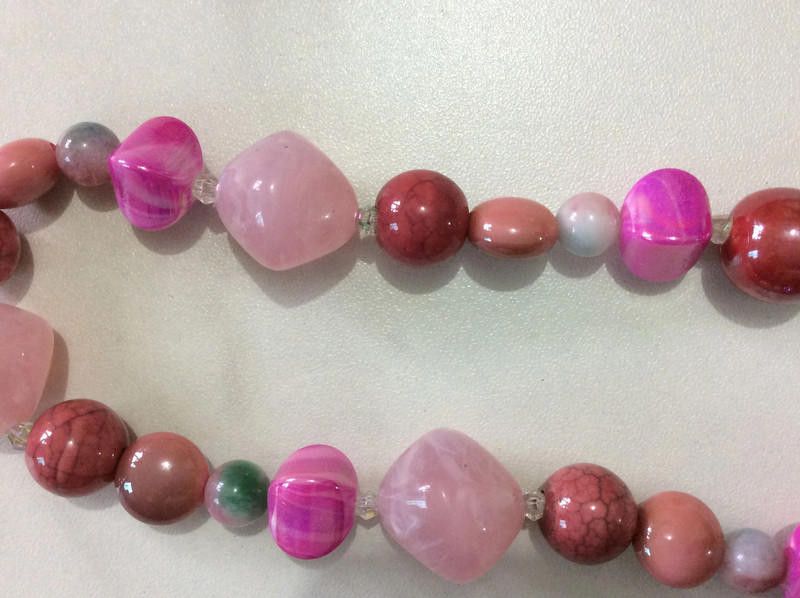 Designer lovely Gift for Women's beads pink Necklace Size ONE SIZE - 7 Thumbnail