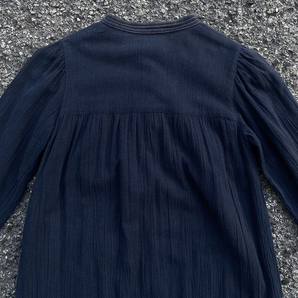 APC Vintage Dark Blue Midi Dress
