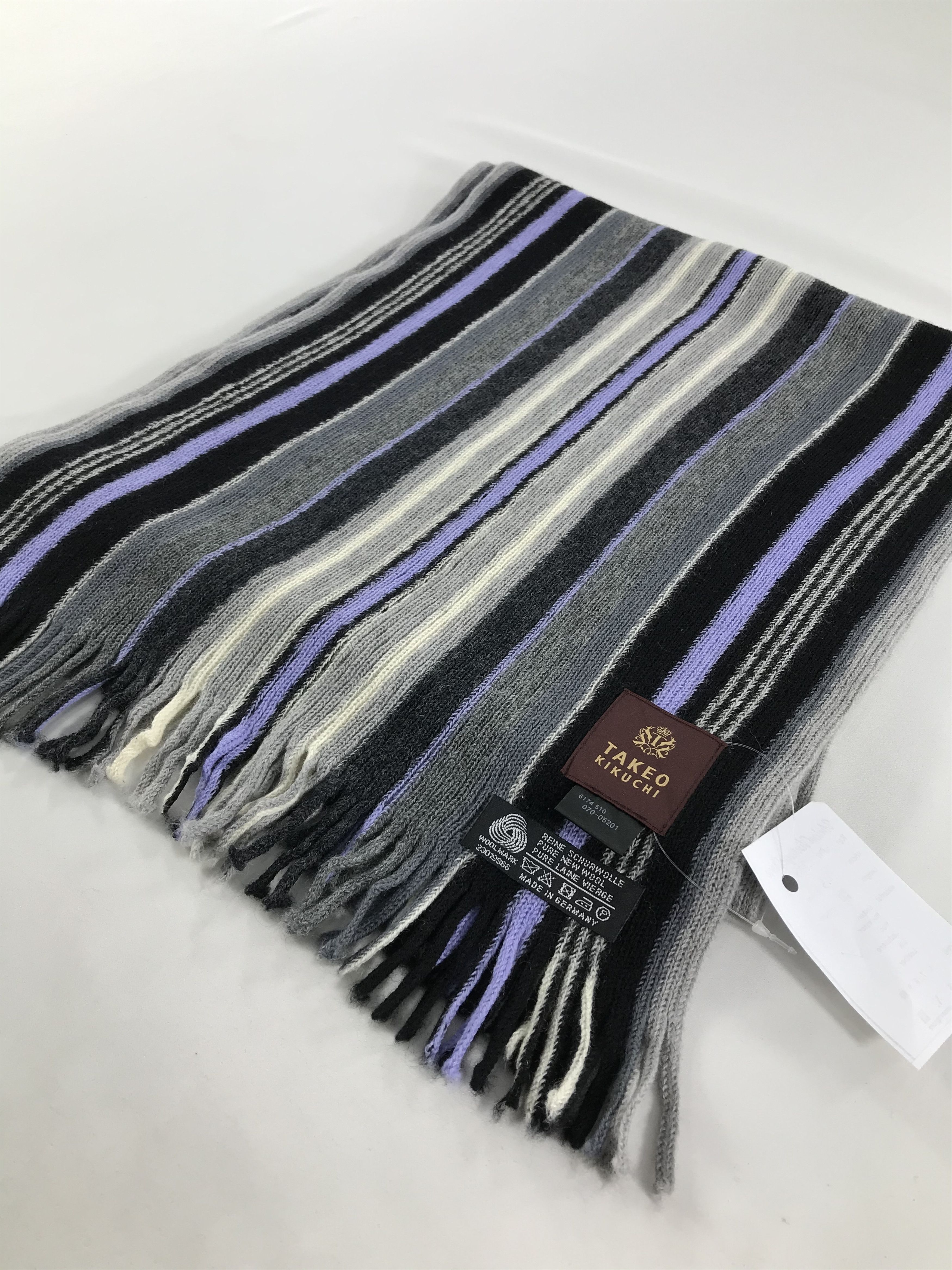 Takeo Kikuchi × Vintage Takeo Kikuchi Scarf / Muffler / Neckwear - WW2705 Size ONE SIZE - 3 Thumbnail