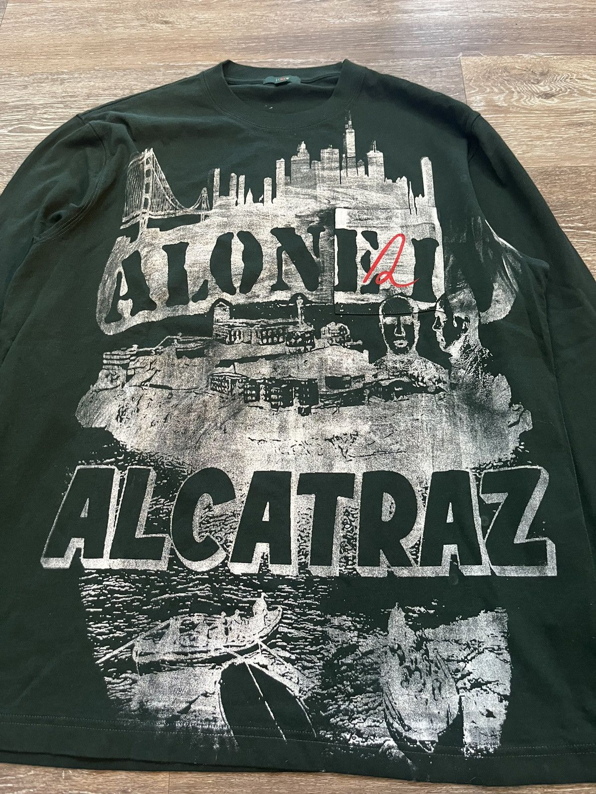 Japanese Brand Custom Alcatraz Long Sleeve T-Shirt Size US L / EU 52-54 / 3 - 2 Thumbnail