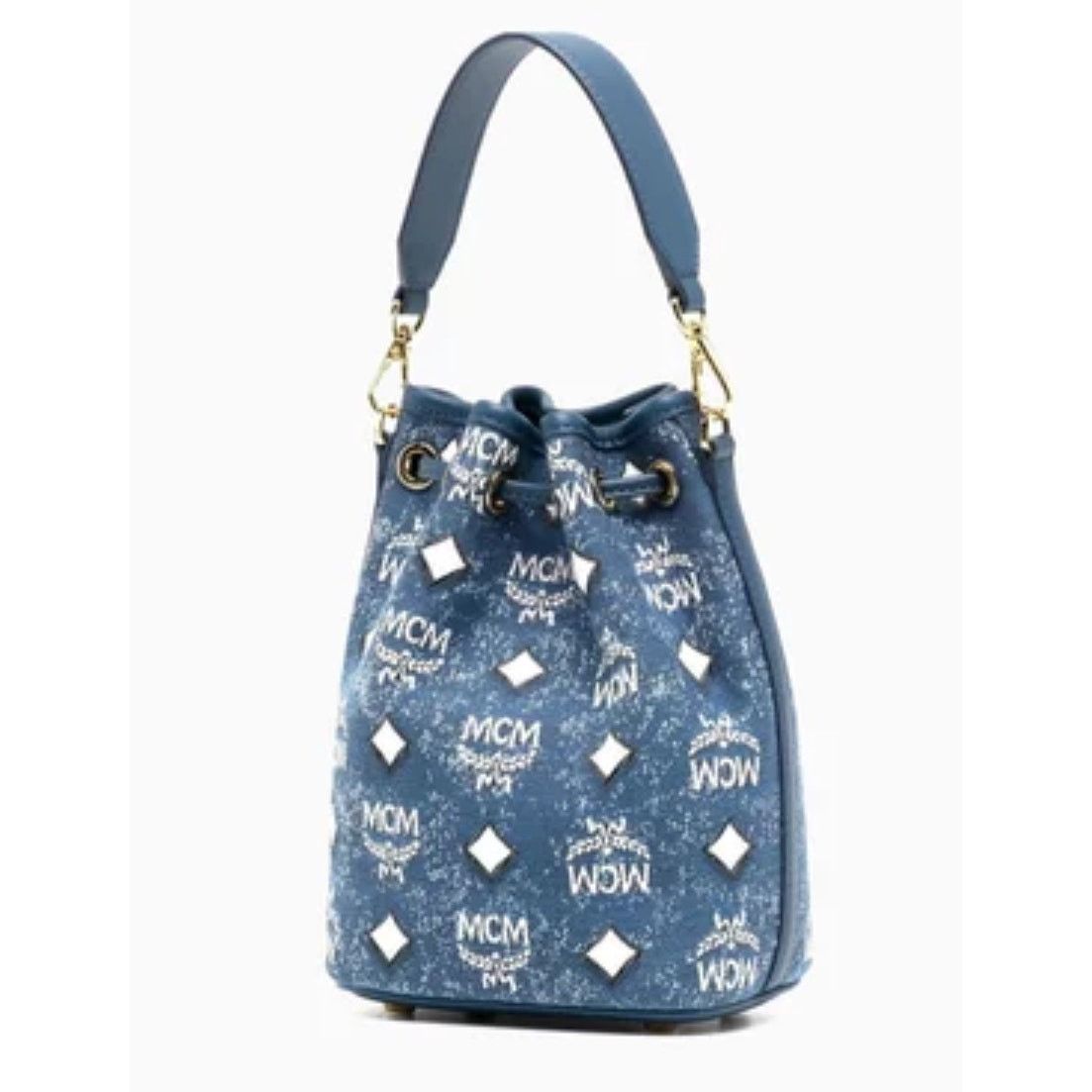 MCM MCM Blue Denim Bucket shoulder bag Size ONE SIZE - 1 Thumbnail