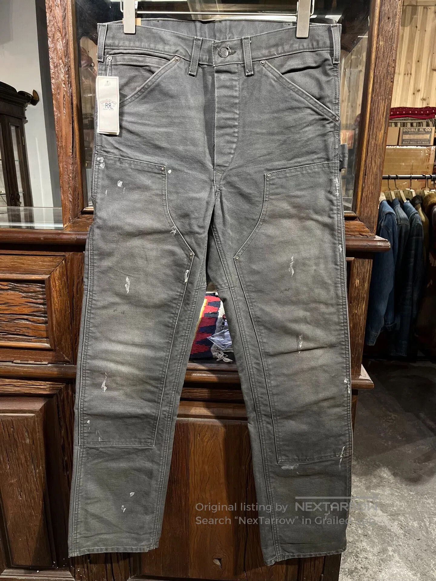 RRL Ralph Lauren RRL Distressed Work Pants. Size US 30 / EU 46 - 1 Thumbnail