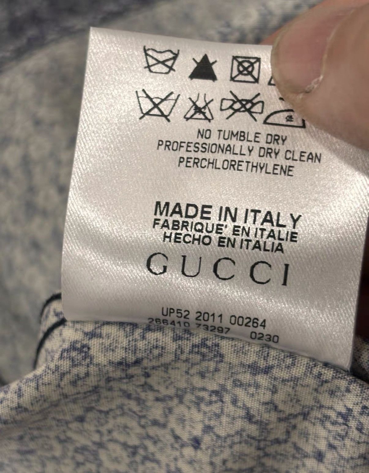 Gucci Gucci Long Sleeve Shirt J2 Size US S / EU 44-46 / 1 - 7 Thumbnail