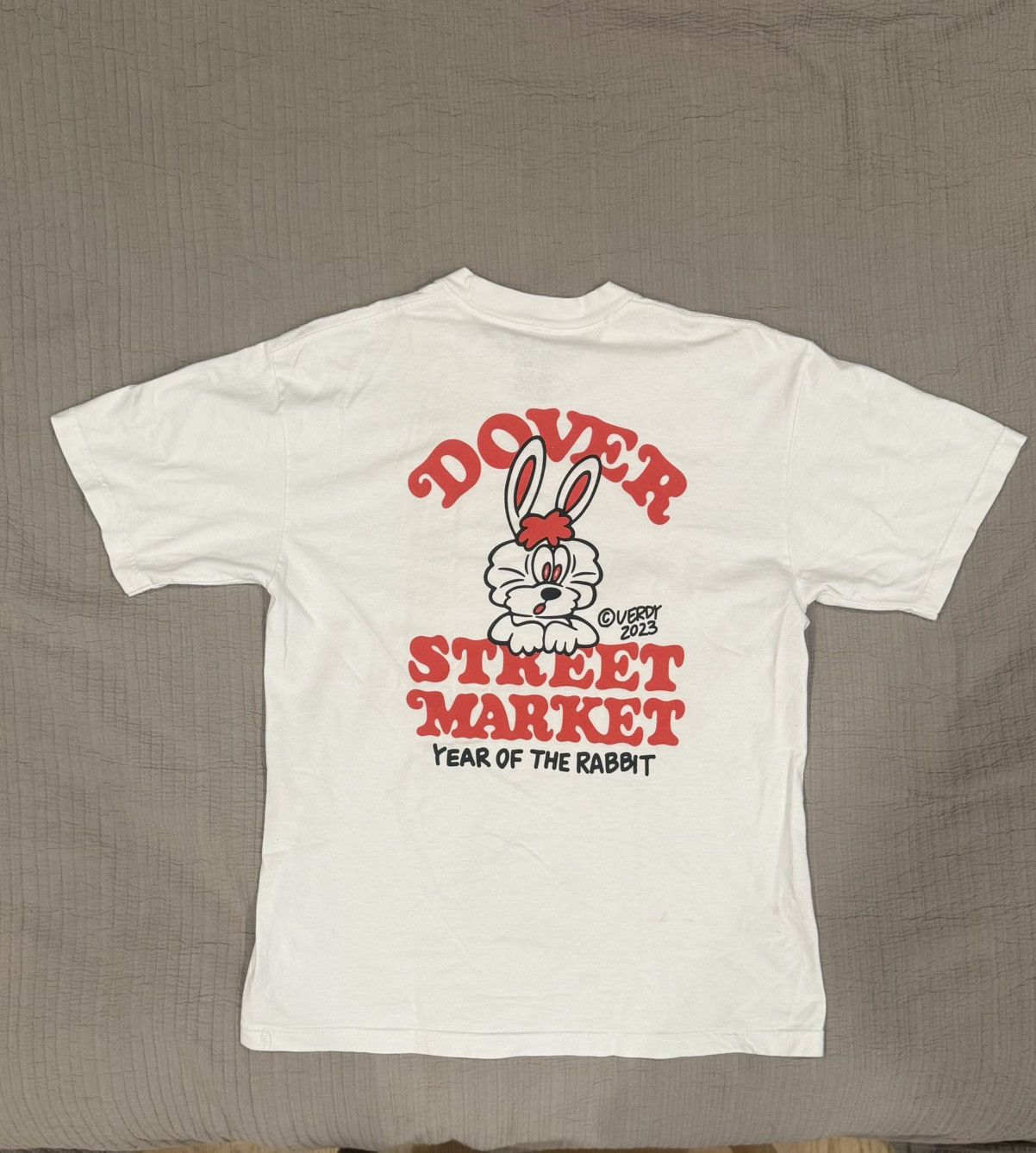 Dover Street Market DOVER STREET MARKET x VERDY Year of the Rabbit T-Shirt (M) Size US M / EU 48-50 / 2 - 2 Thumbnail