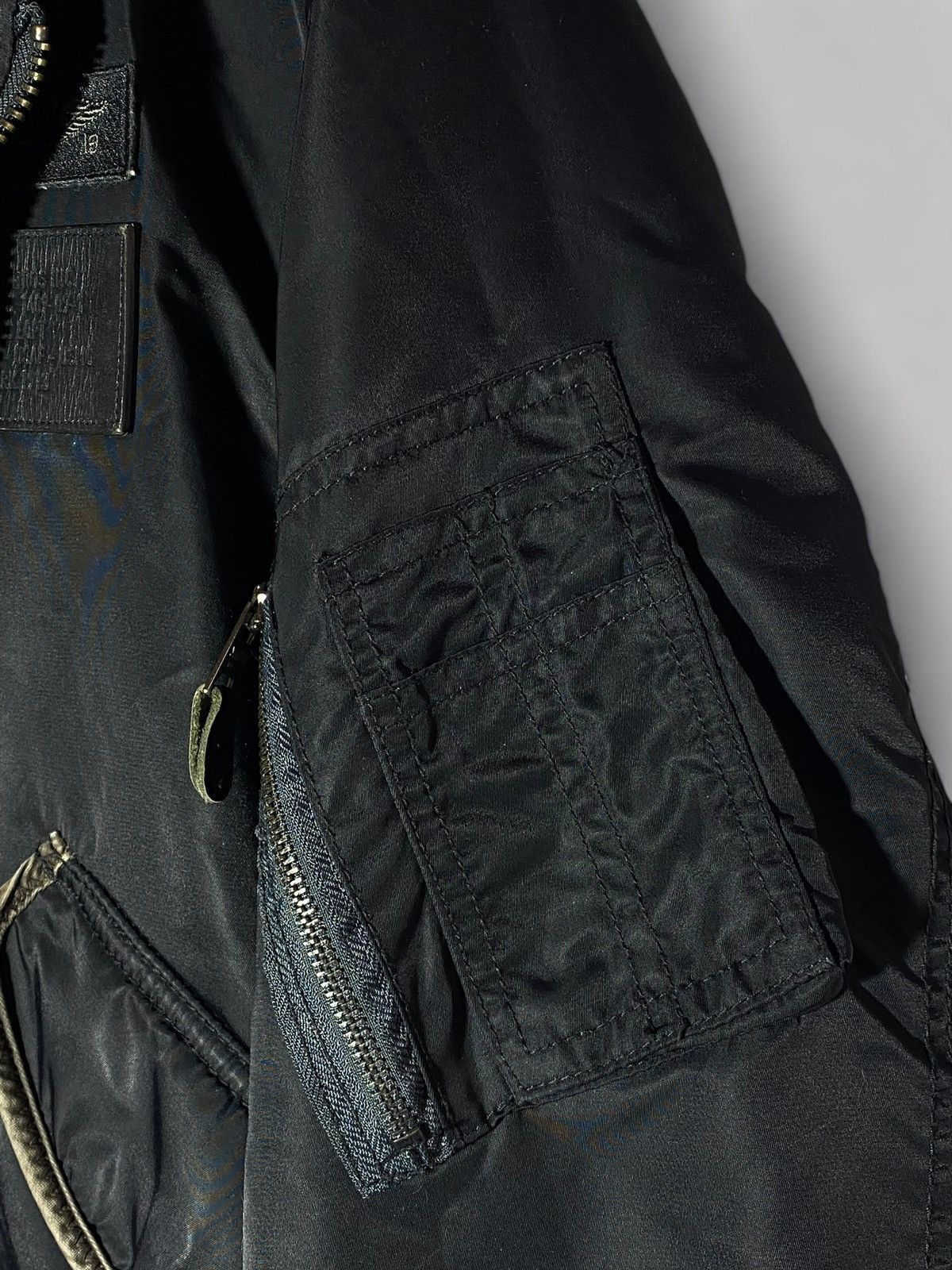 Schott 🔥 SCHOTT NYC CWU-R BOMBER JACKET DISTRESSED CUFFS VTG STYLE Size US M / EU 48-50 / 2 - 9 Thumbnail