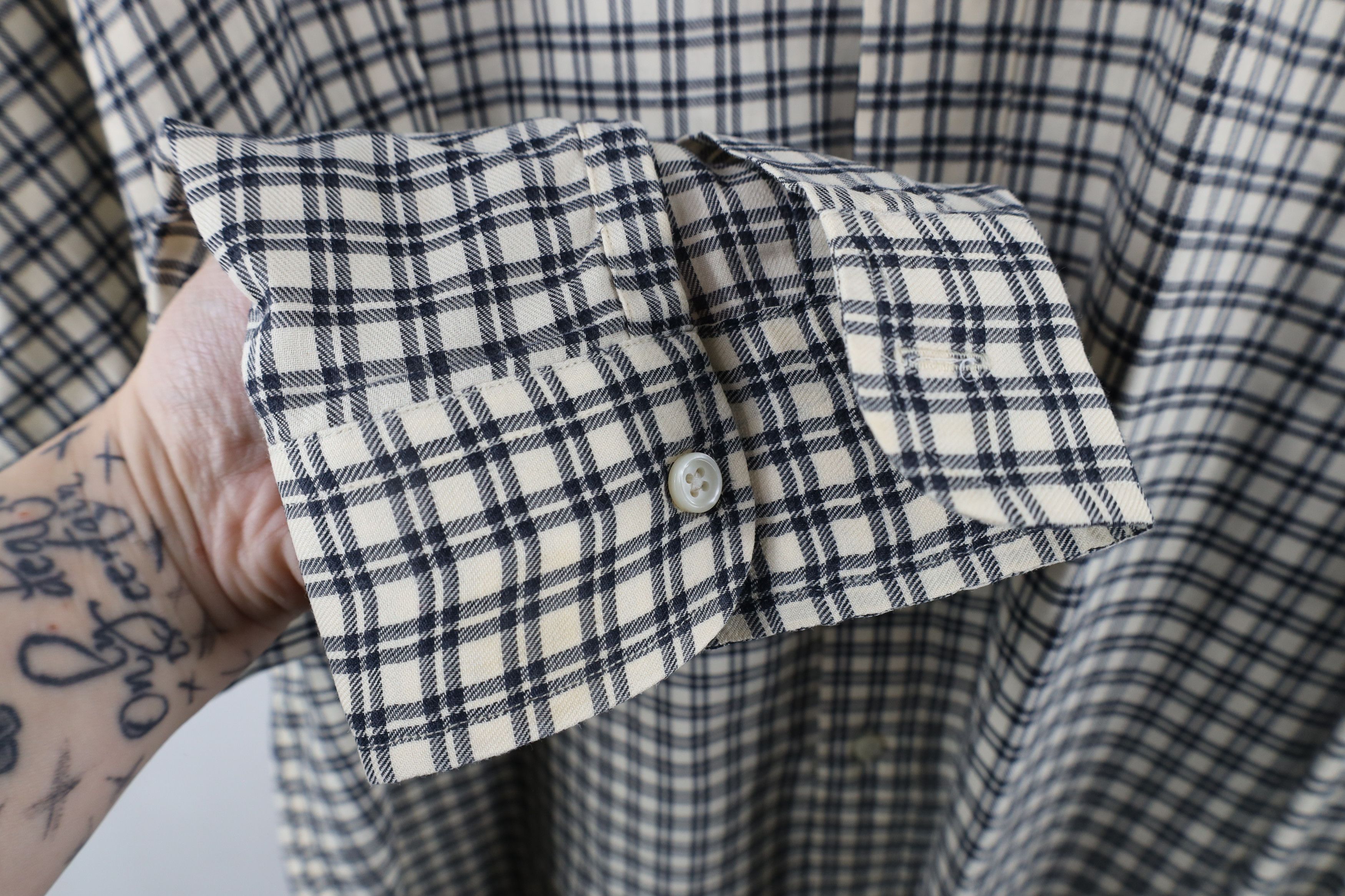 Ralph Lauren × Vintage Vintage 90s Ralph Lauren Flannel Collared Button Down Shirt Size US XL / EU 56 / 4 - 5 Thumbnail