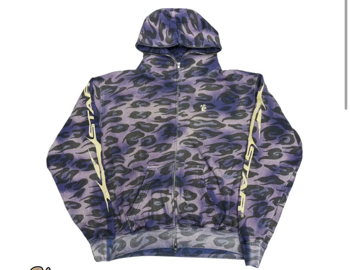 HELLSTAR HELLSTAR CAPSULE 10 PURPLE SMALL CHEETAH ZIP UP Size US S / EU 44-46 / 1 - 11 Thumbnail