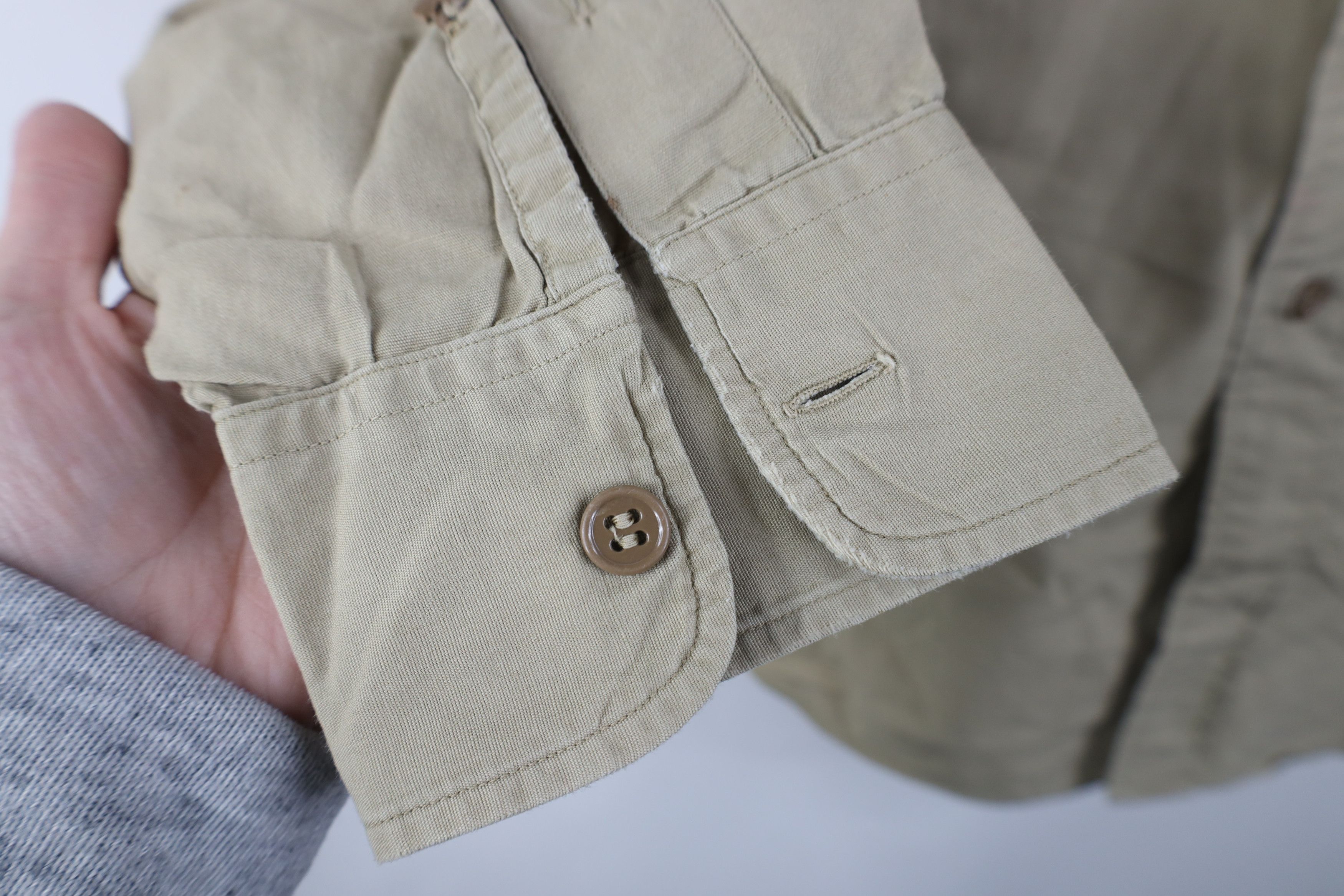 Vintage Vintage 40s 50s Elbeco Poplin Sanforized Button Shirt USA Size US M / EU 48-50 / 2 - 5 Thumbnail