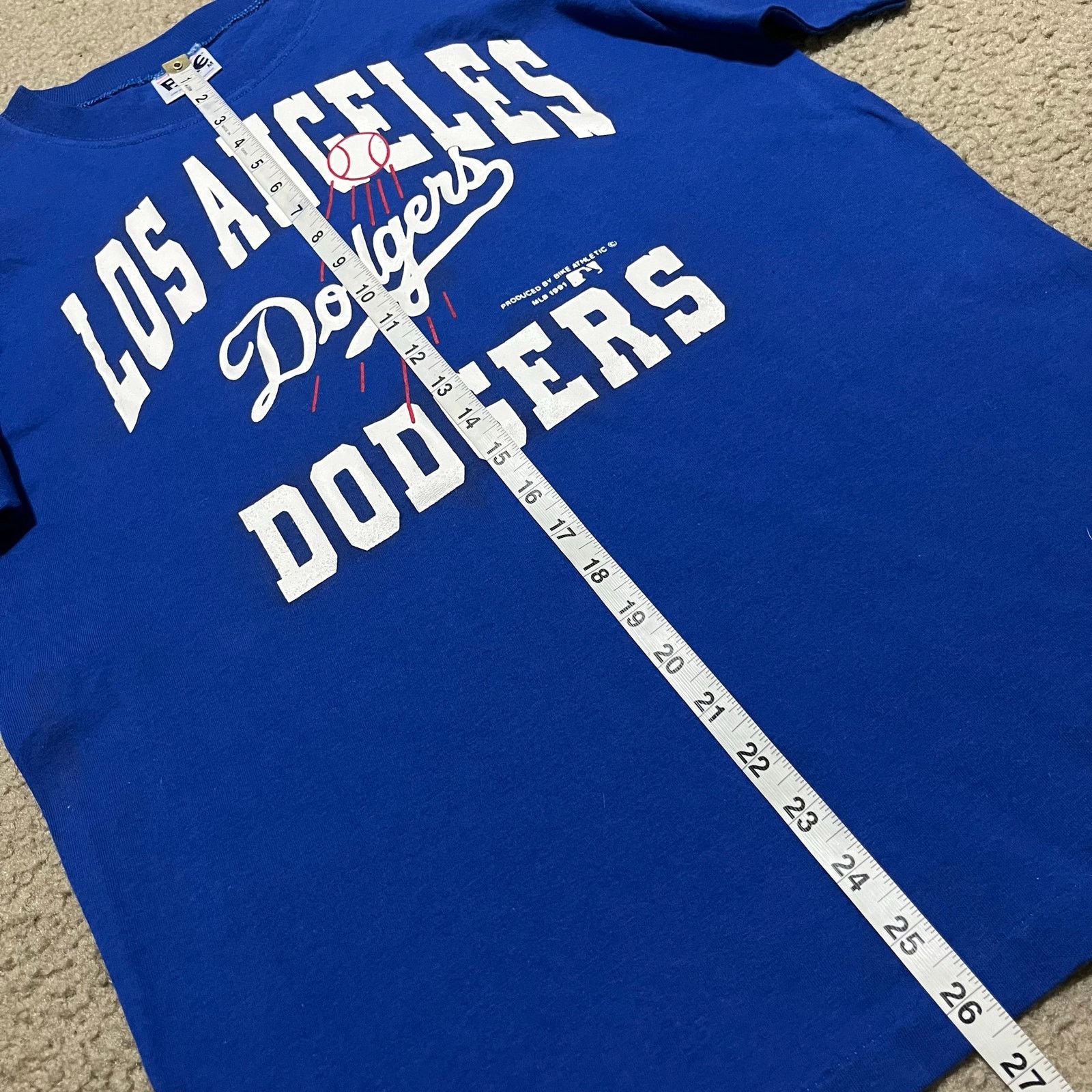 Other Vintage 1991 MLB Los Angeles Dodgers Graphic Blue Shirt Med. Size US M / EU 48-50 / 2 - 7 Thumbnail