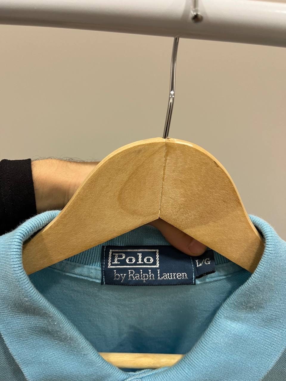 Polo Ralph Lauren Vintage 90s Polo Ralph Lauren Rugby Pocket Earth Tone Blue Size US L / EU 52-54 / 3 - 3 Thumbnail