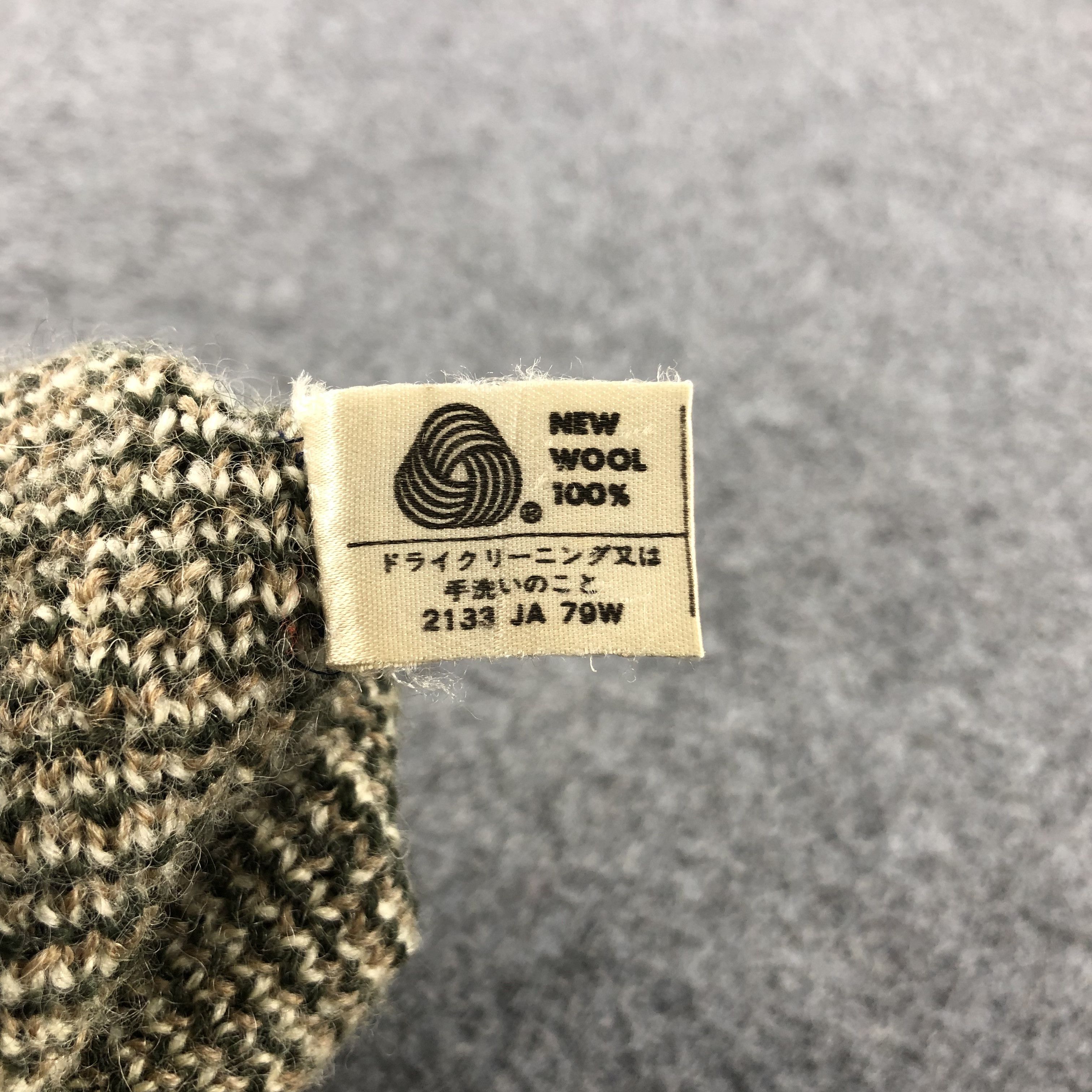 Vintage Unknown Argyle Design Wool Beanie Snowcap Snow Hat B226 Size ONE SIZE - 7 Thumbnail